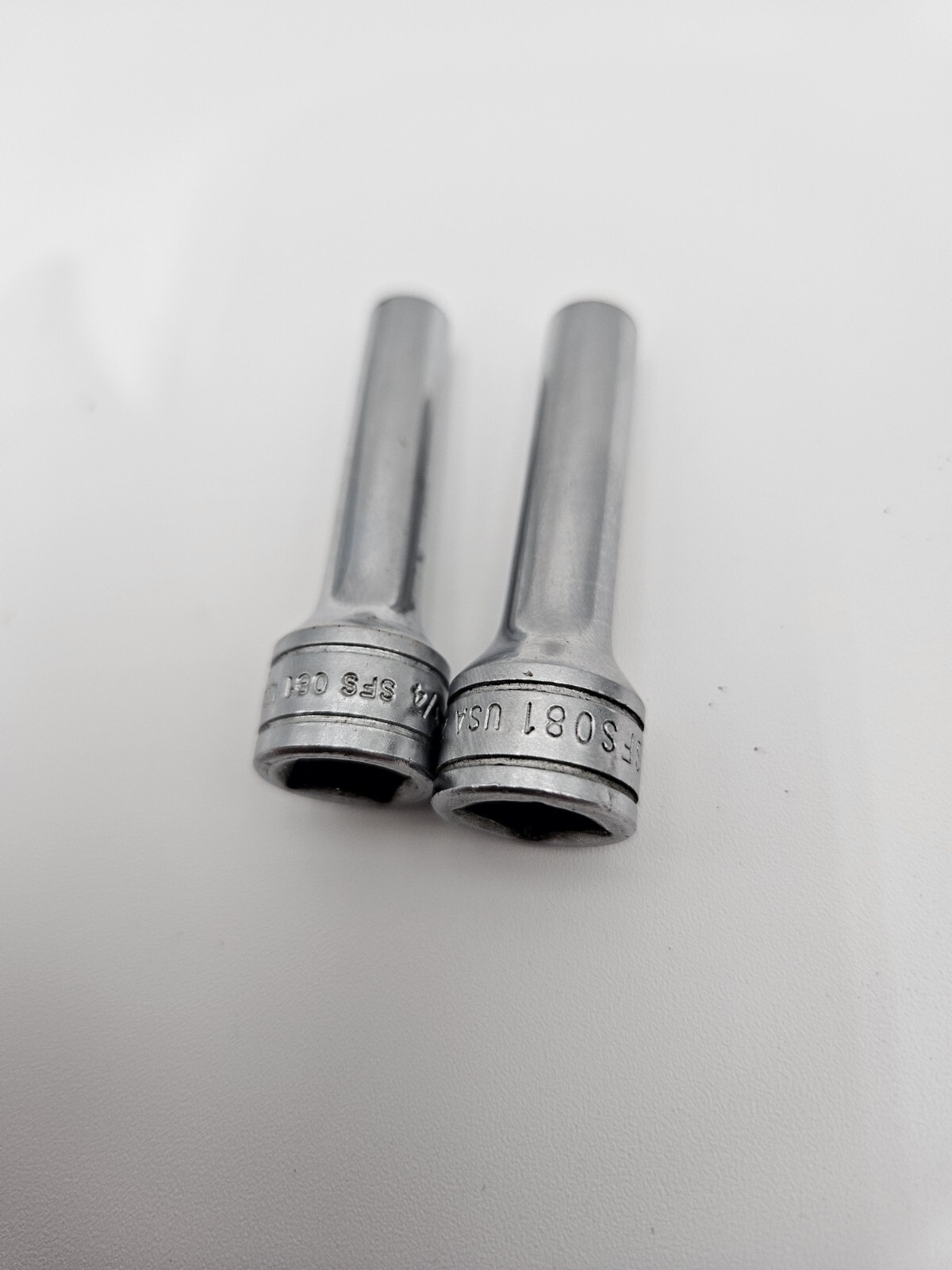 Snap On SFS121 Sfs081x2 Deep Well Socket 3/8″ Drive 6 Point Set Of 3