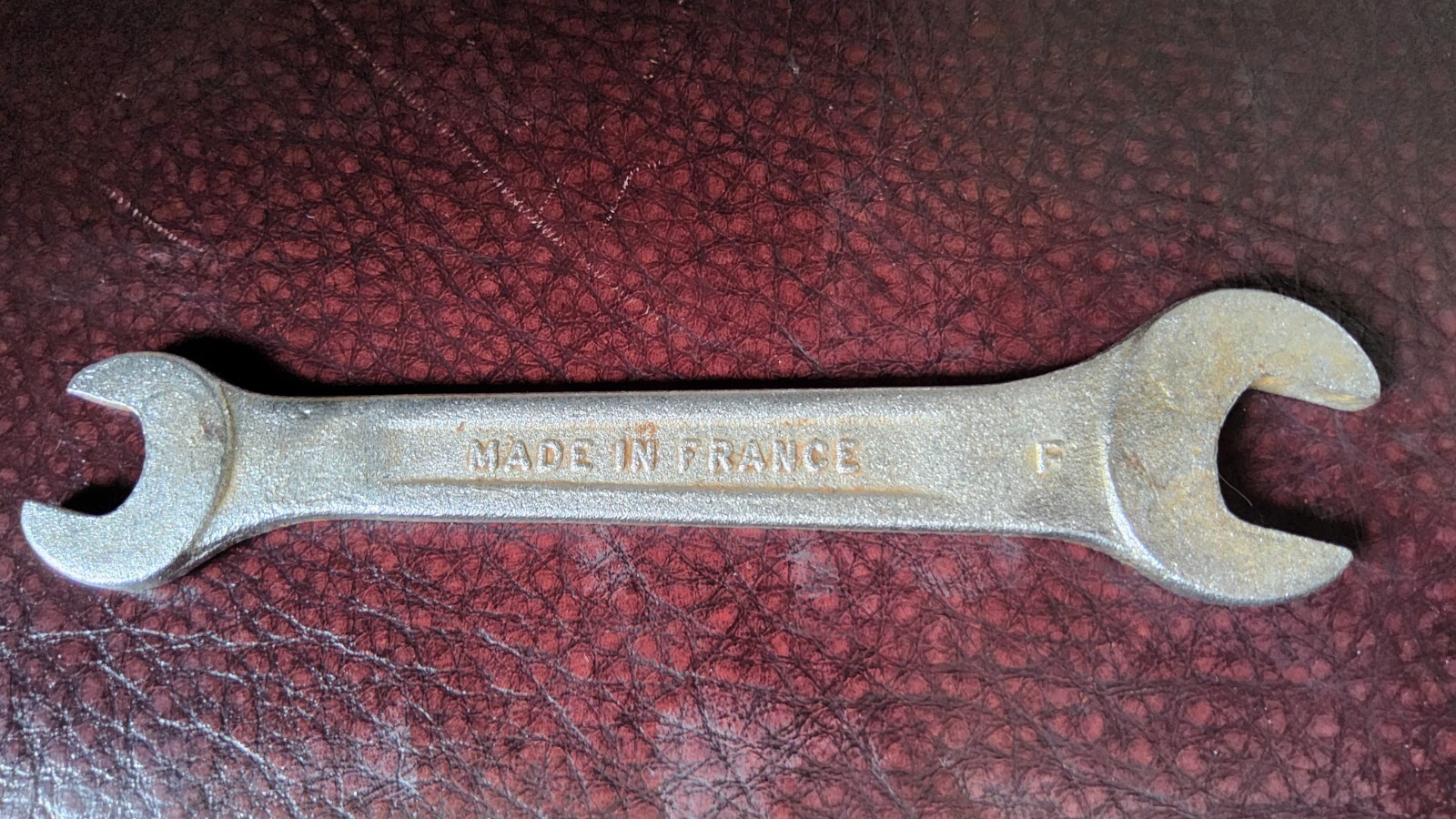 Renault Vintage Open End Metric Wrench Made in France 9 and 12 Millimeter