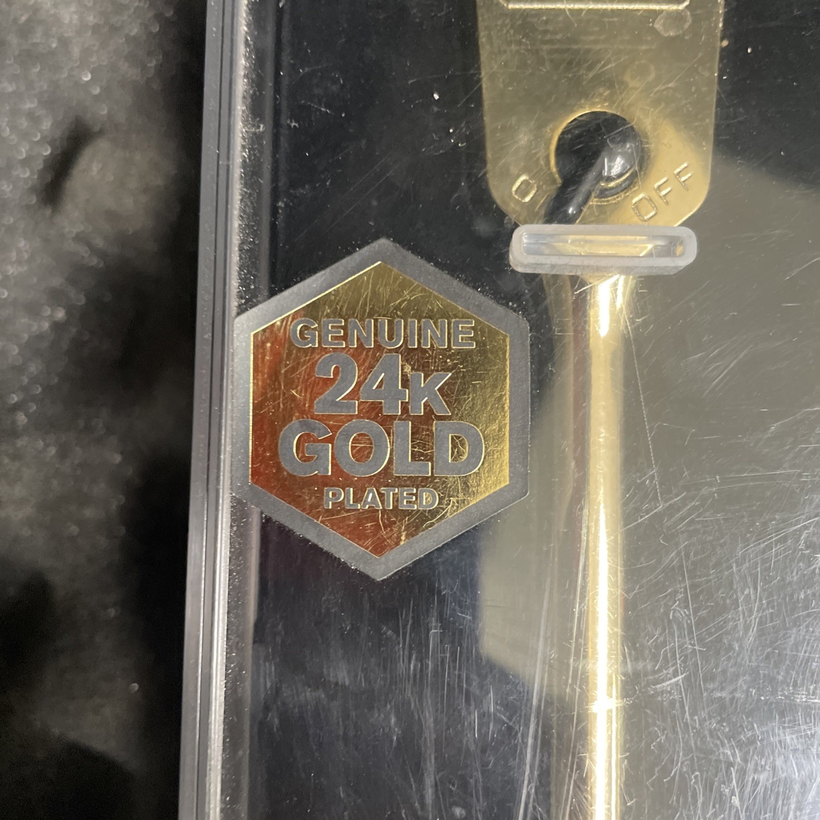 ICON 3/8” 24K Gold Plated Professional Ratchet Socket Wrench
