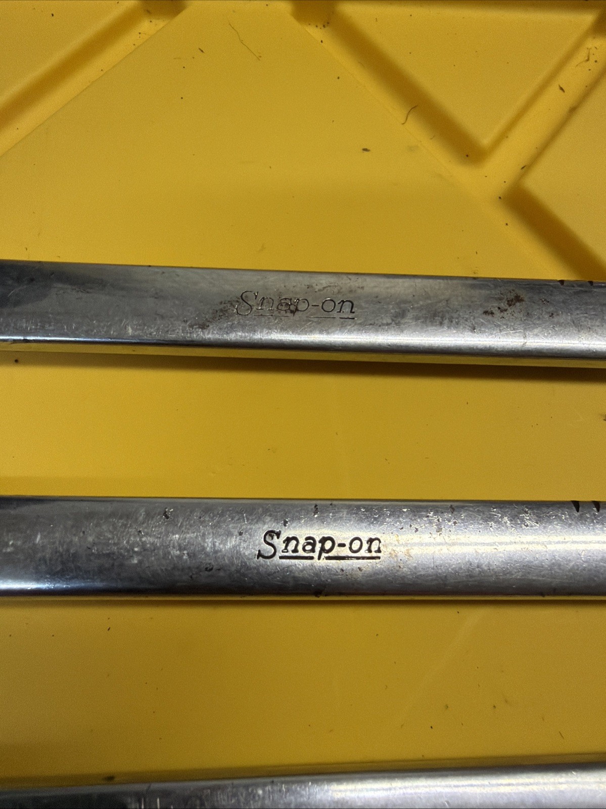 Snap-On Tools USA SAE Open-End RXS Flare Nut Combination Wrench SET of 7