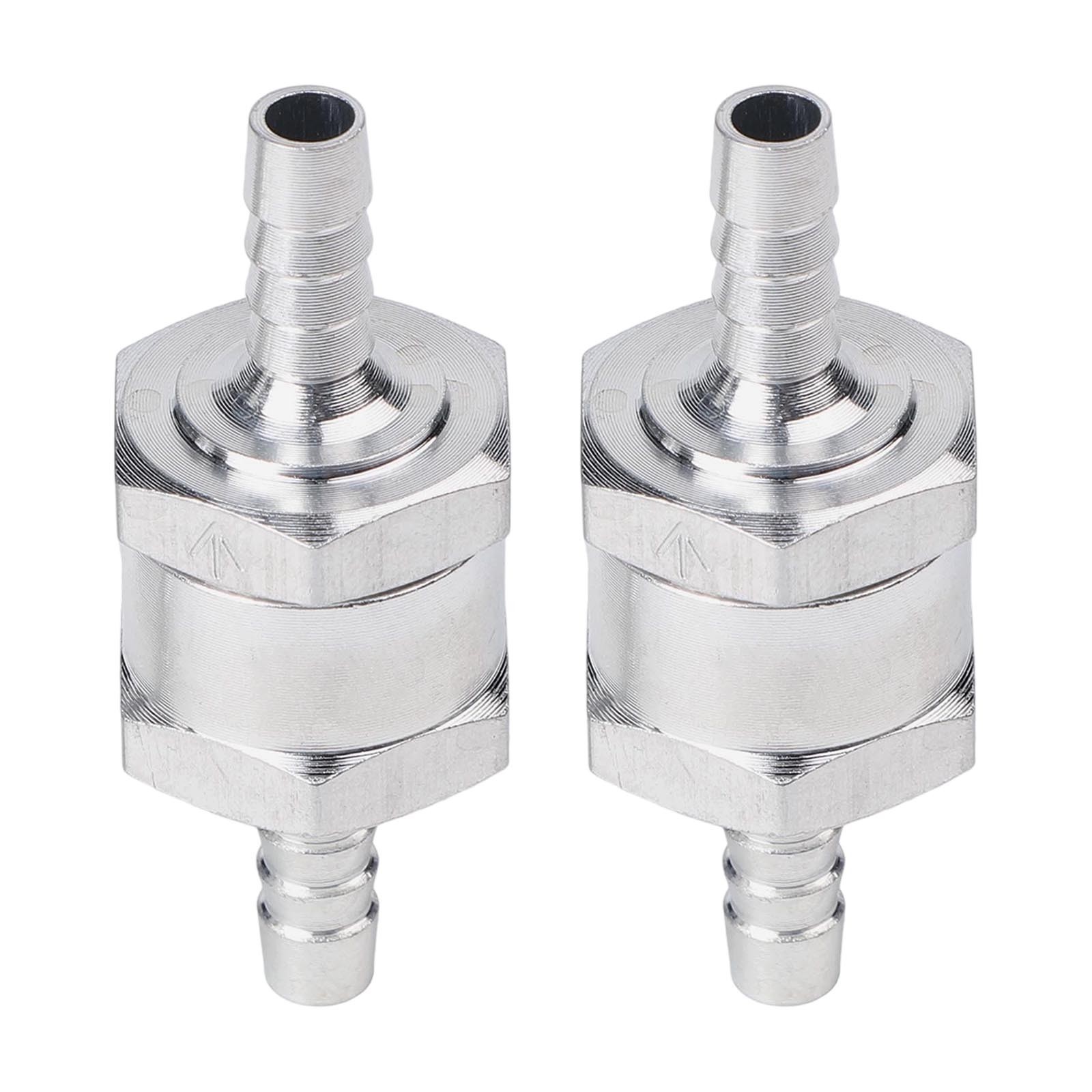 6mm Car Fuel Check Valve Set with 4 Clamps for Efficient Fuel Management