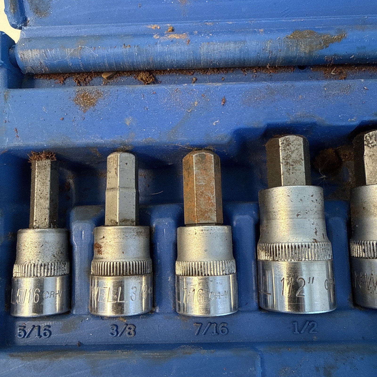 Cornwell CBS723S 1/4” & 3/8” Drive Allen Bit Socket Set 1/8″ to 3/8″