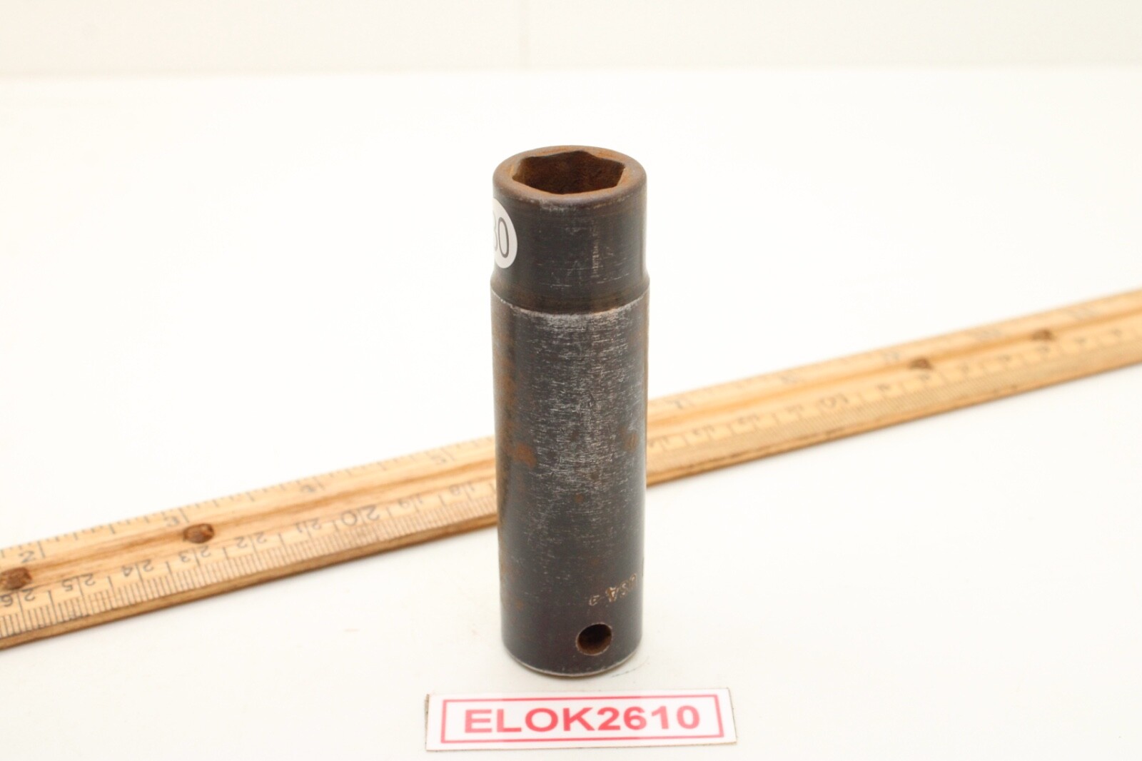 Snap-On Tools SIM180 1/2″ Drive 6 Point SAE 9/16″ Deep Impact Socket USA