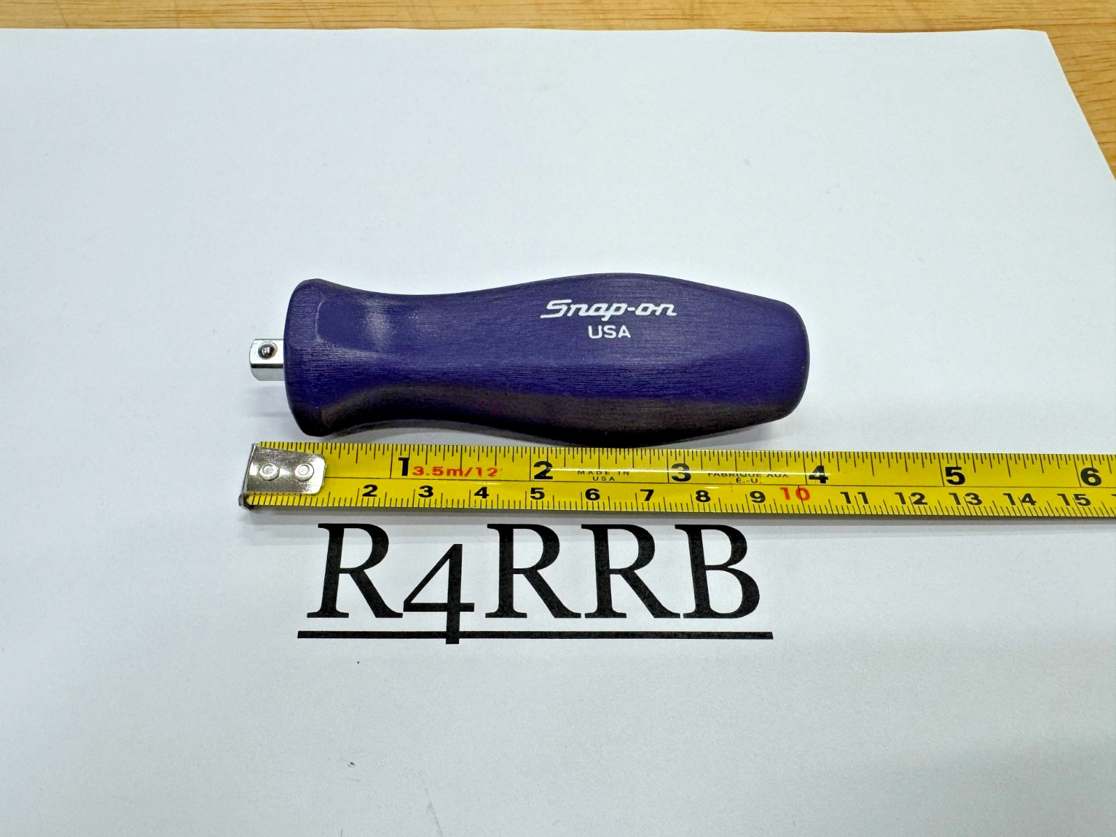 Snap-on Tools USA NEW RARE DARK PURPLE 1/4 Drive Hard Grip Stubby Driver TM40BDP