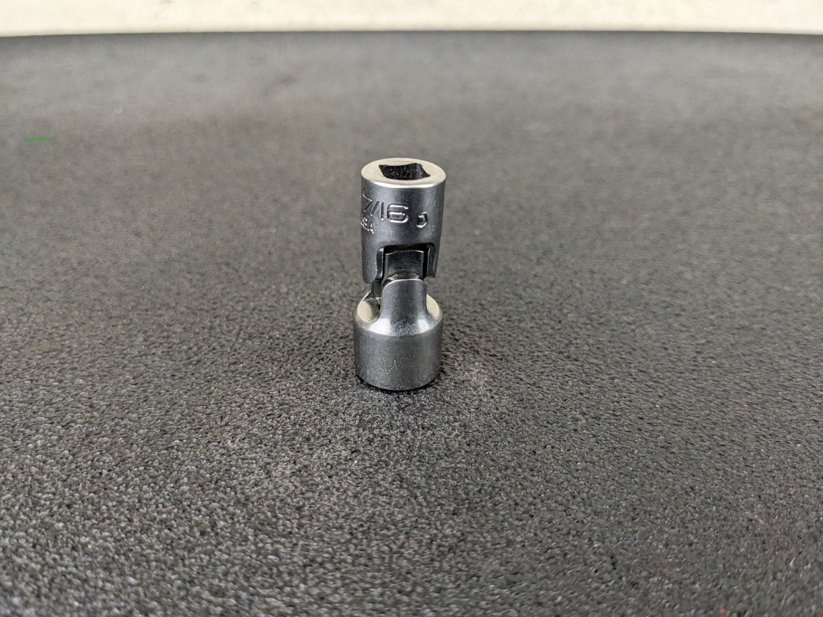 #bp343 Snap On Tools TMU141A 1/4″ Drive 12-Point SAE 7/16″ Universal Socket