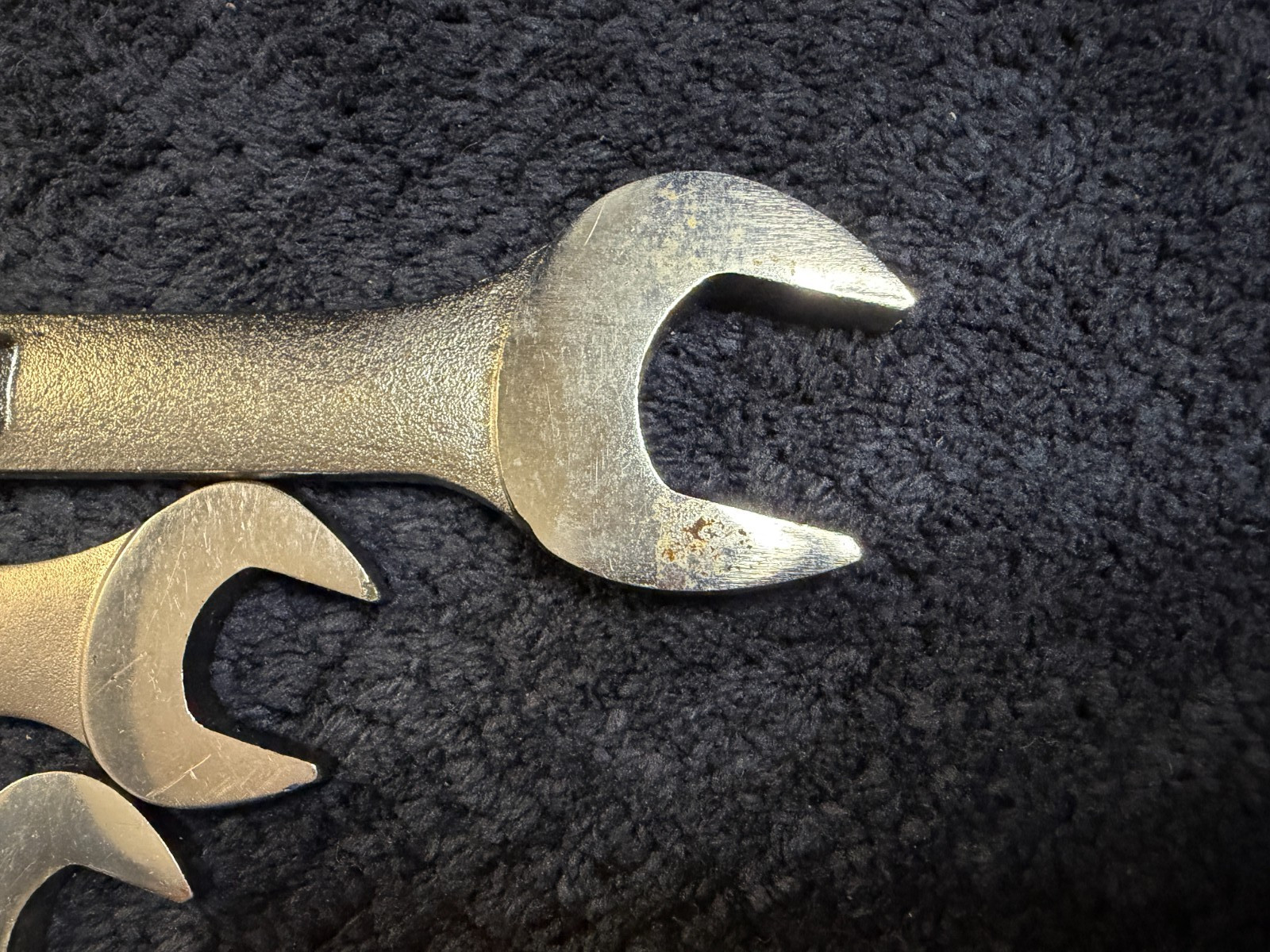 4 – Vintage Craftsman 6-Point VA SAE Combination Wrenches 7/8 5/8 9/16 7/16