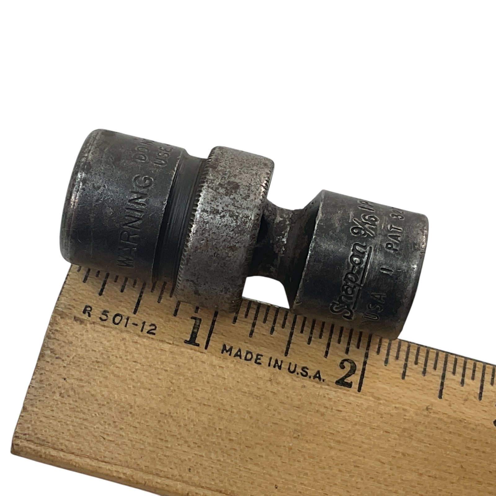Snap-on Impact Swivel Socket 9/16″ 6 Point 3/8″ Drive IPF18 Sold As Pictured