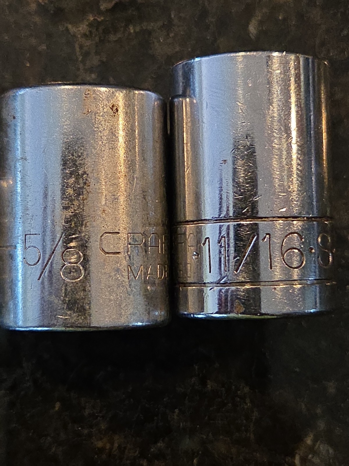 S-K Mix Tools 1/2″ Drive 12 Pc Pt SAE Shallow Socket Set 1 15/16 3/4 7/16 1-1/16