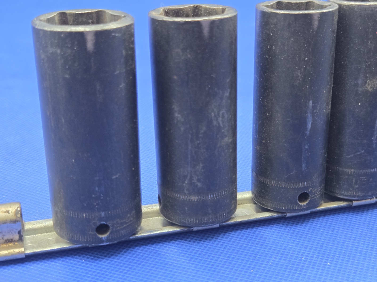 13 Snap-on Impact Deep Well Sockets Metric 8mm to 19mm & 21m 3/8″ Drive