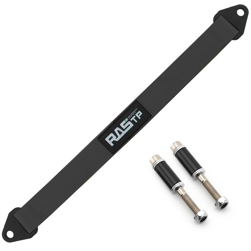 2PCS Limit Straps Shock Suspension 10″ 12″ 14″ 16″ 18″ 20″ 22″ 24″ 26″ Black