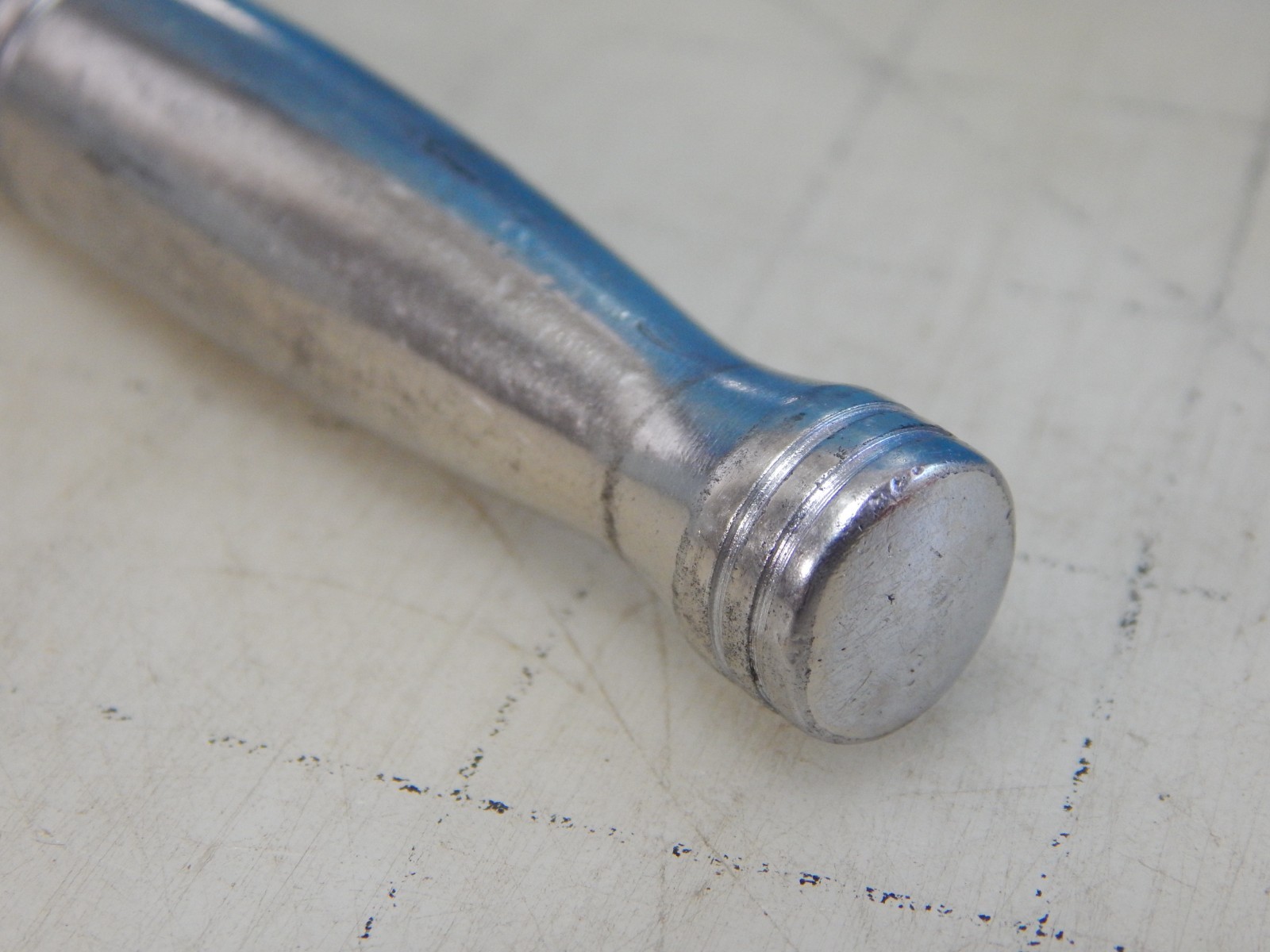 Snap on Tools 7.5″ Ratchet 3/8″ Drive, Year 1948 ,flat shank
