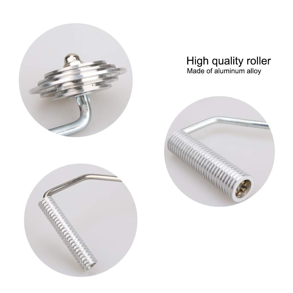 4 Pcs Fiberglass Roller Tools Kit Bubble Paddle Tool Fiberglass Resin Roller