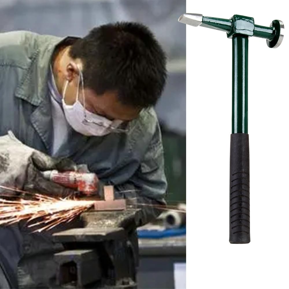 BinaryABC Sheet Metal Hammer,Auto Body Planishing ONE SIZE, As Picture