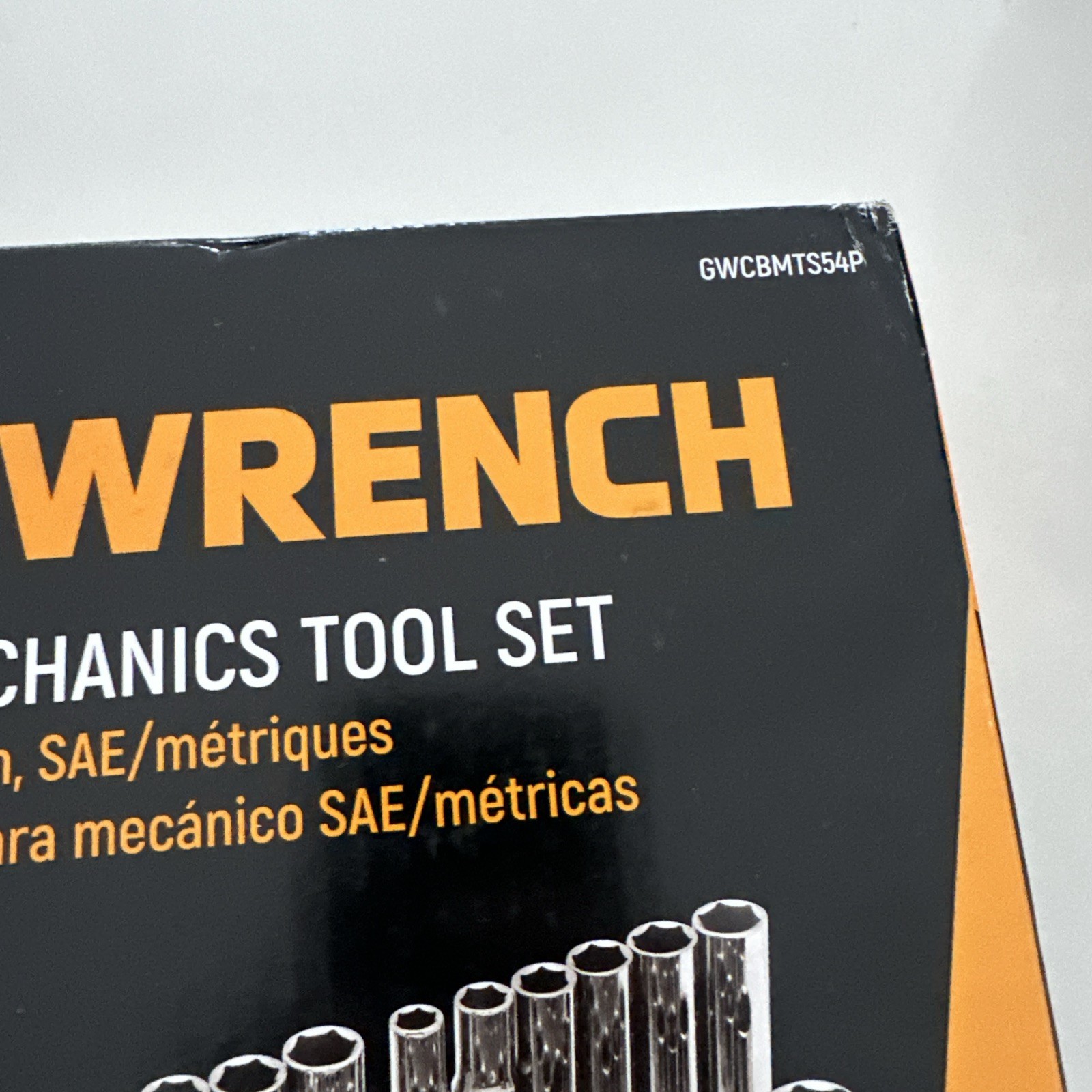 GearWrench GWCBMTS54P 54-Pc 3/8″ Drive/Metric 6 pt Standard & Deep Socket Set