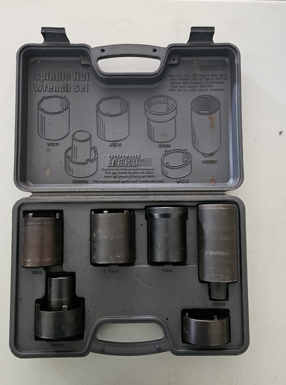 Performance Tech W89319 Socket Set For 4WD hubs