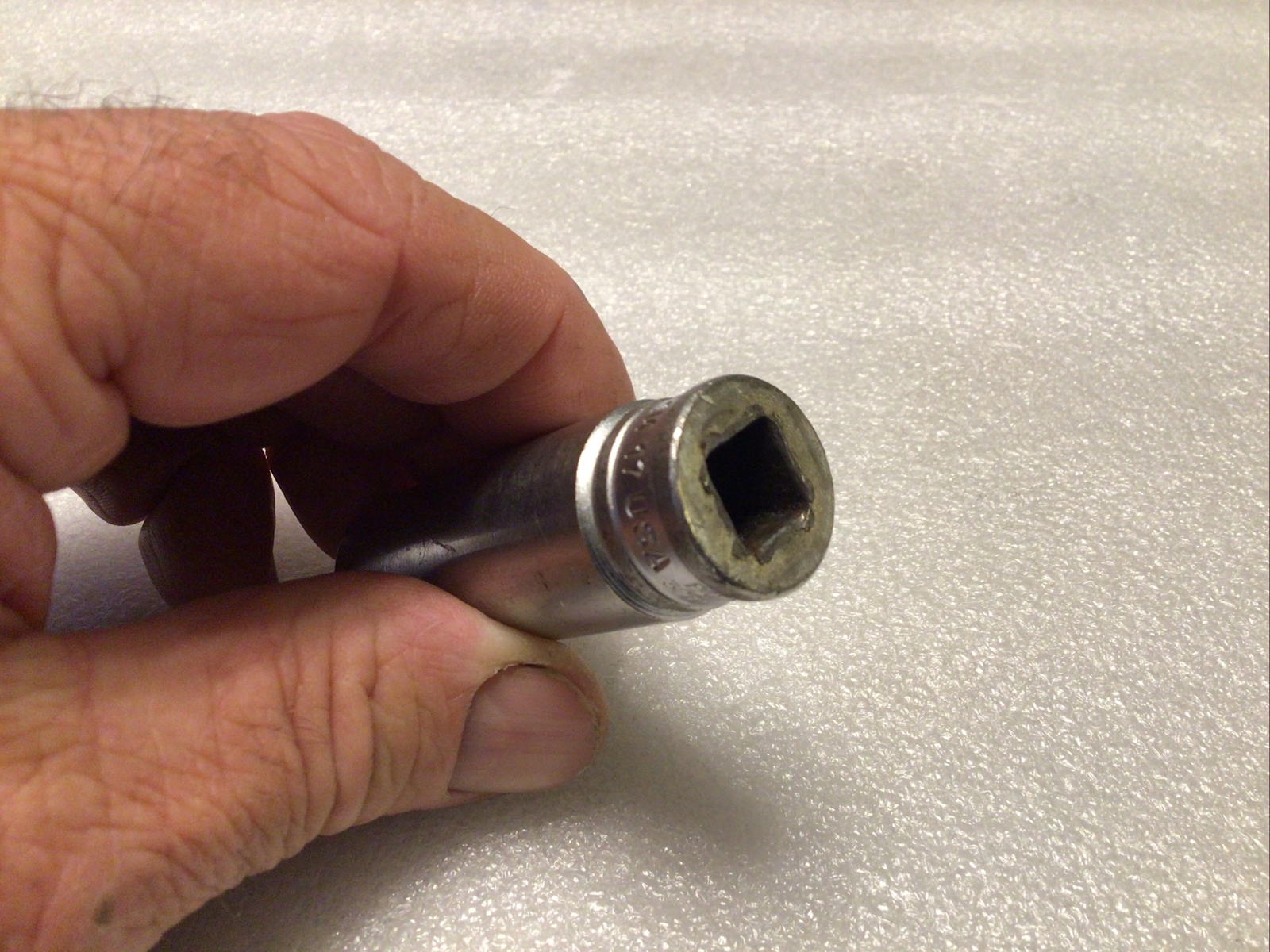 Snap On SFSM17 -Chrome, 3/8″ Dr., 6 Pt., Metric, 17mm Deep Flank Dr., Socket