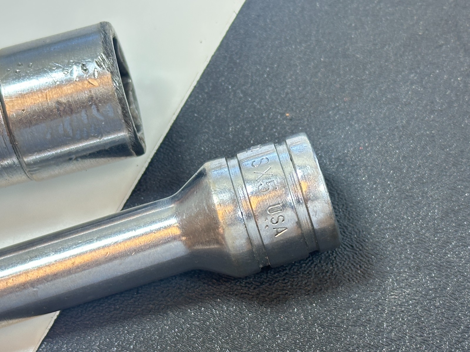 🇺🇸 Snap-on USA A98A Flip Dual 3/4 & 13/16 Impact Lug Nut Socket & 5″ Extension
