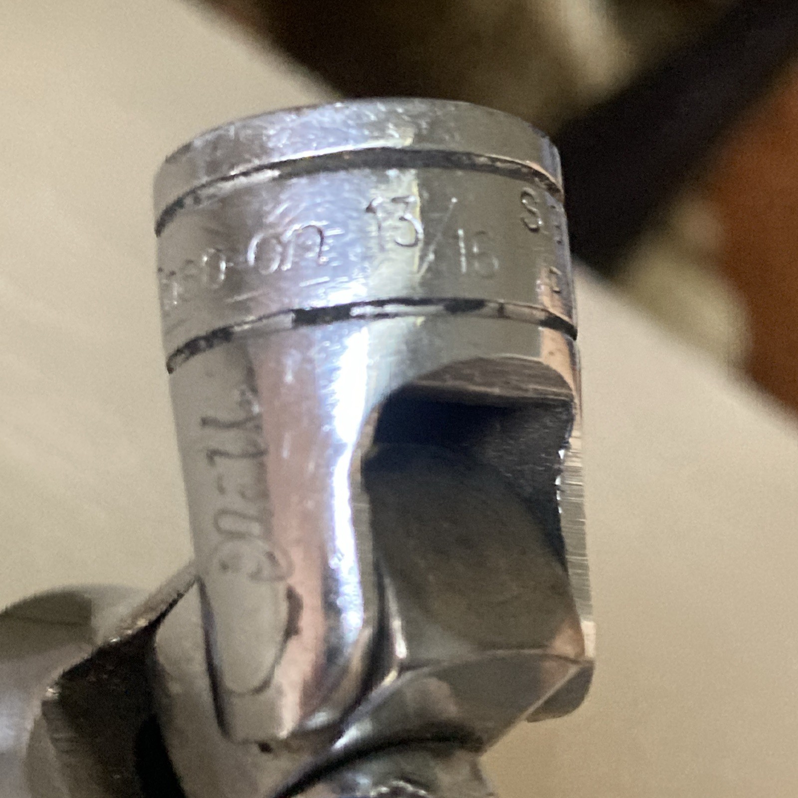 TWO Snap On Swivel Tools Both 13/16 S9704 CFU Made In USA (initials engraved)