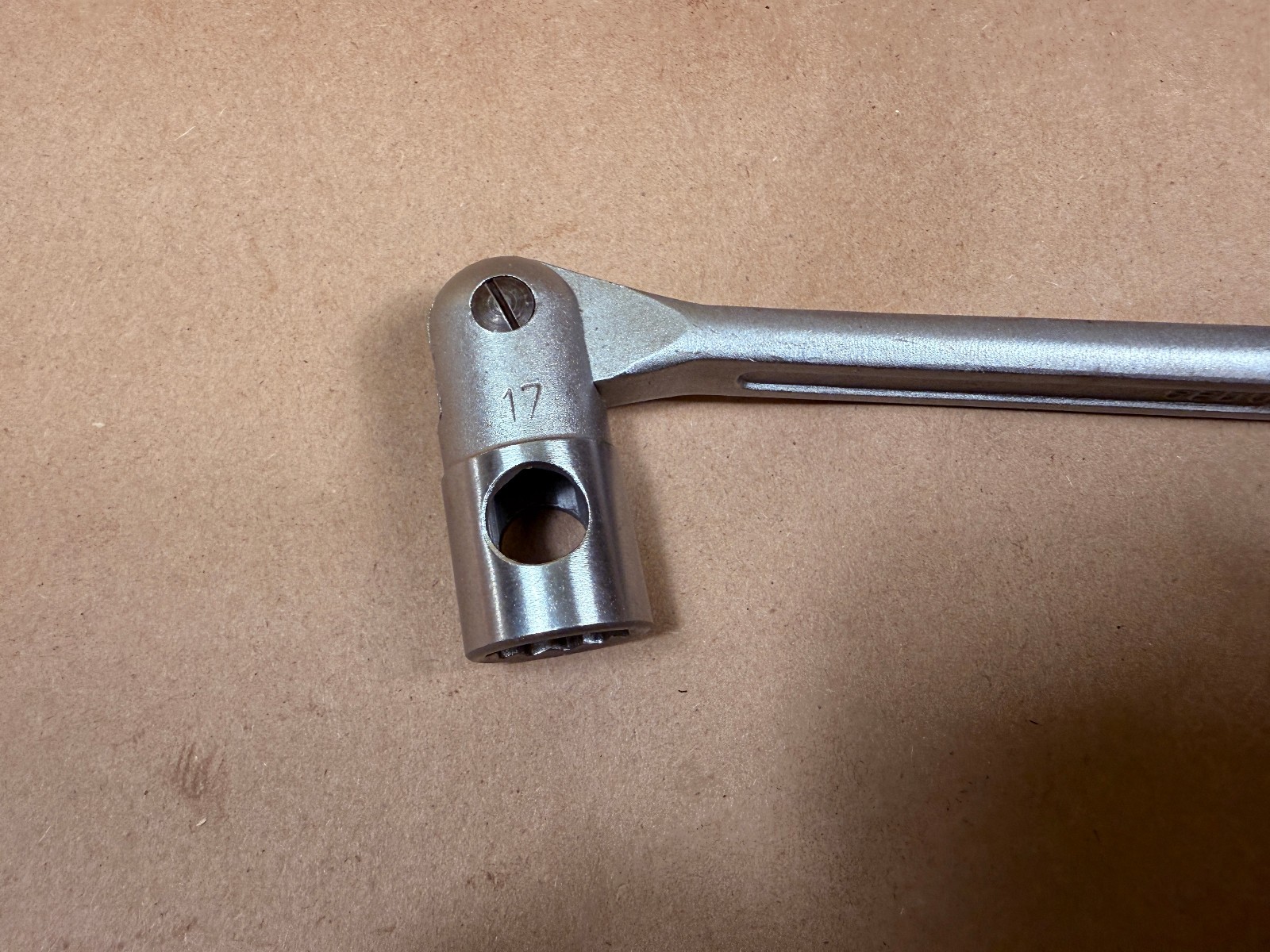 Gedore No 34 Metric Swivel Head Socket Double End Wrench 17mm 19mm 12pt Germany