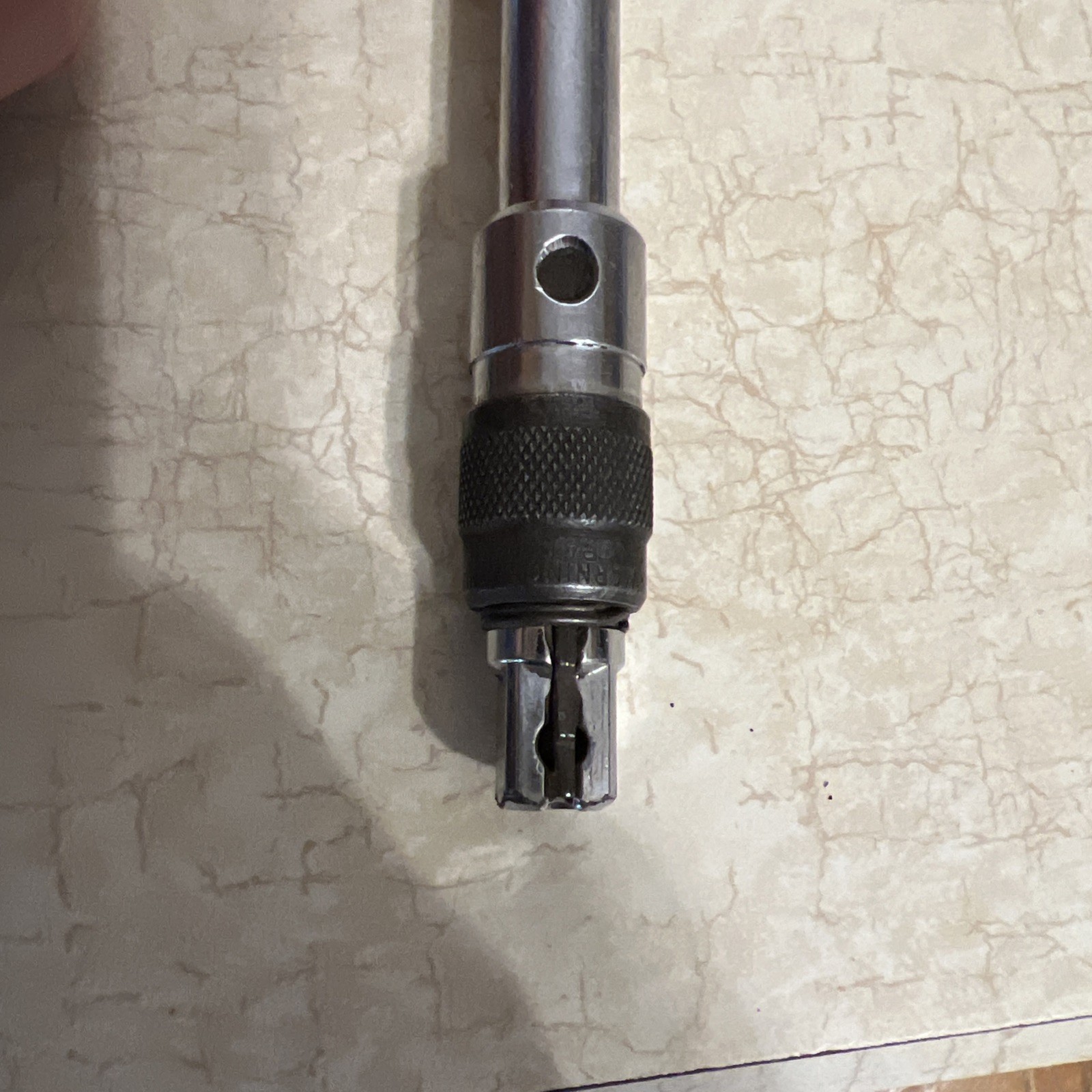 MATCO TOOLS 3/8″ DRIVE 12″ KNURLED HANDLE LOCKING EXTENSION #BX12KL