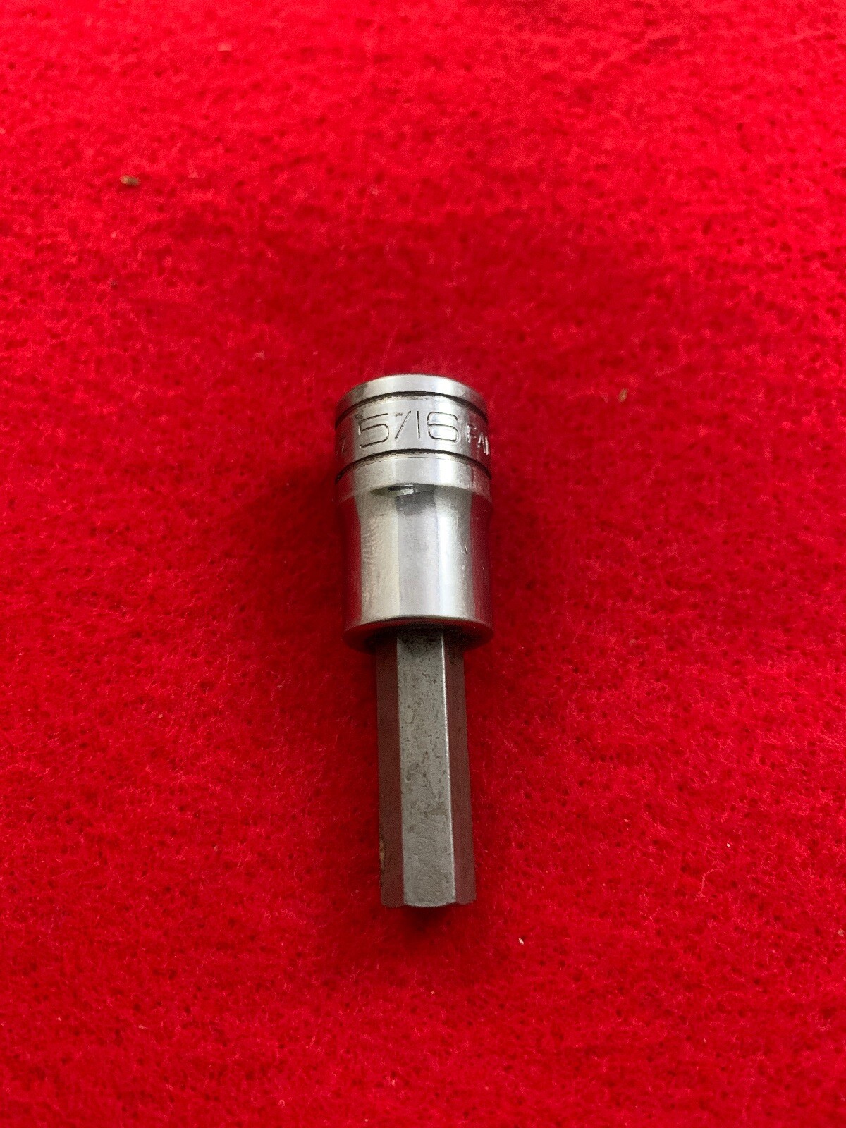 Snap-On Tools USA 3/8″ Drive 5/16″ SAE Hex Bit Chrome Socket Driver FA10E