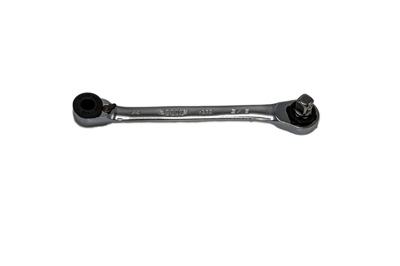 VIM Tools HBR5 1/4″ and 5/16″ Hex Micro Bit Ratchet with 1/4″ Square Drive