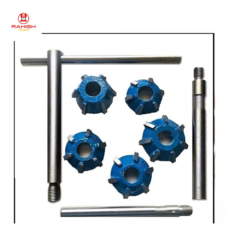 Carbide Tipped Valve Seat Face Cutter Set 5 Pcs Kit Cutters Tip USA RAHISHTOOLS