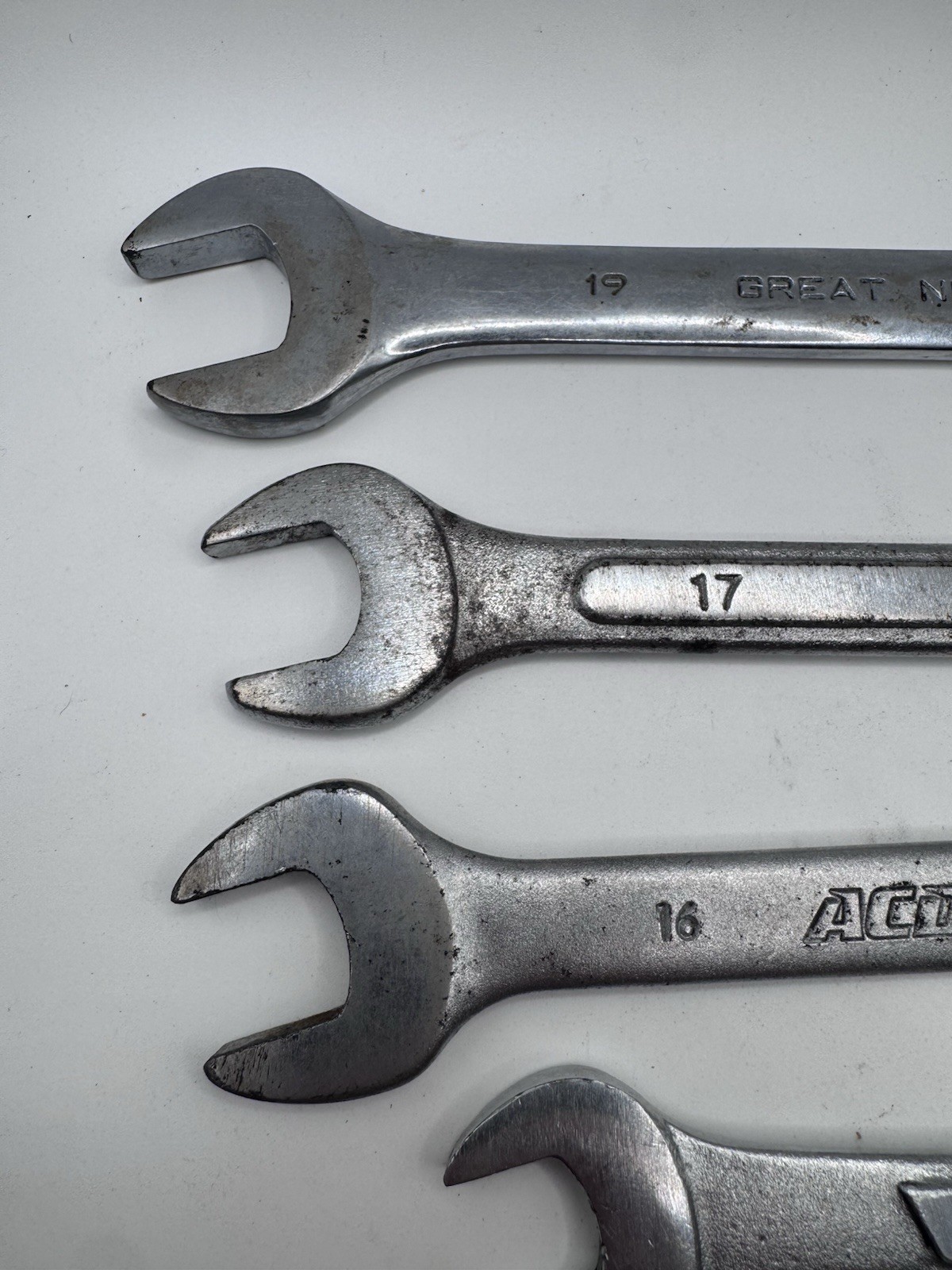 Mixed Metric Wrench Lot ACDelco Great Neck Pittsburgh Husky Performax 8pc