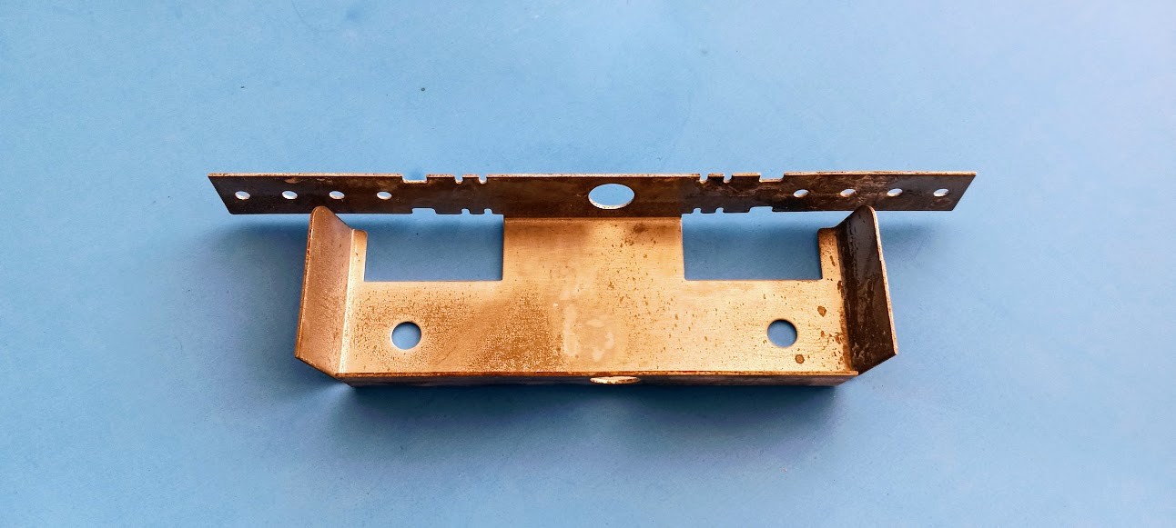 Quantity 6 Metal framing Door Clips anchors 8.5 x 7 inches
