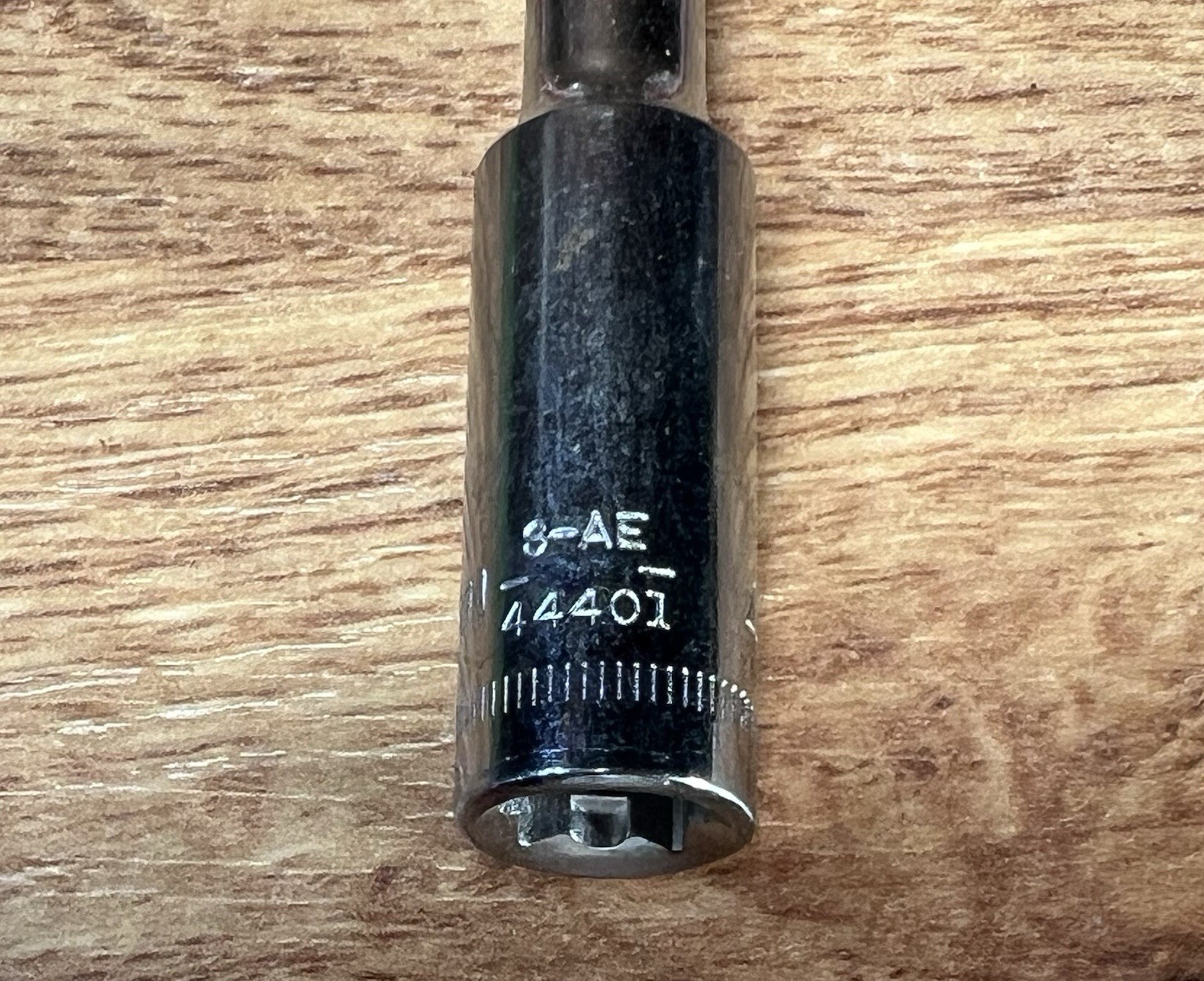 CRAFTSMAN S-AE 44401 DEEP SOCKET 4mm 1/4” Drive, 6 PT Ultrasonic Cleaned