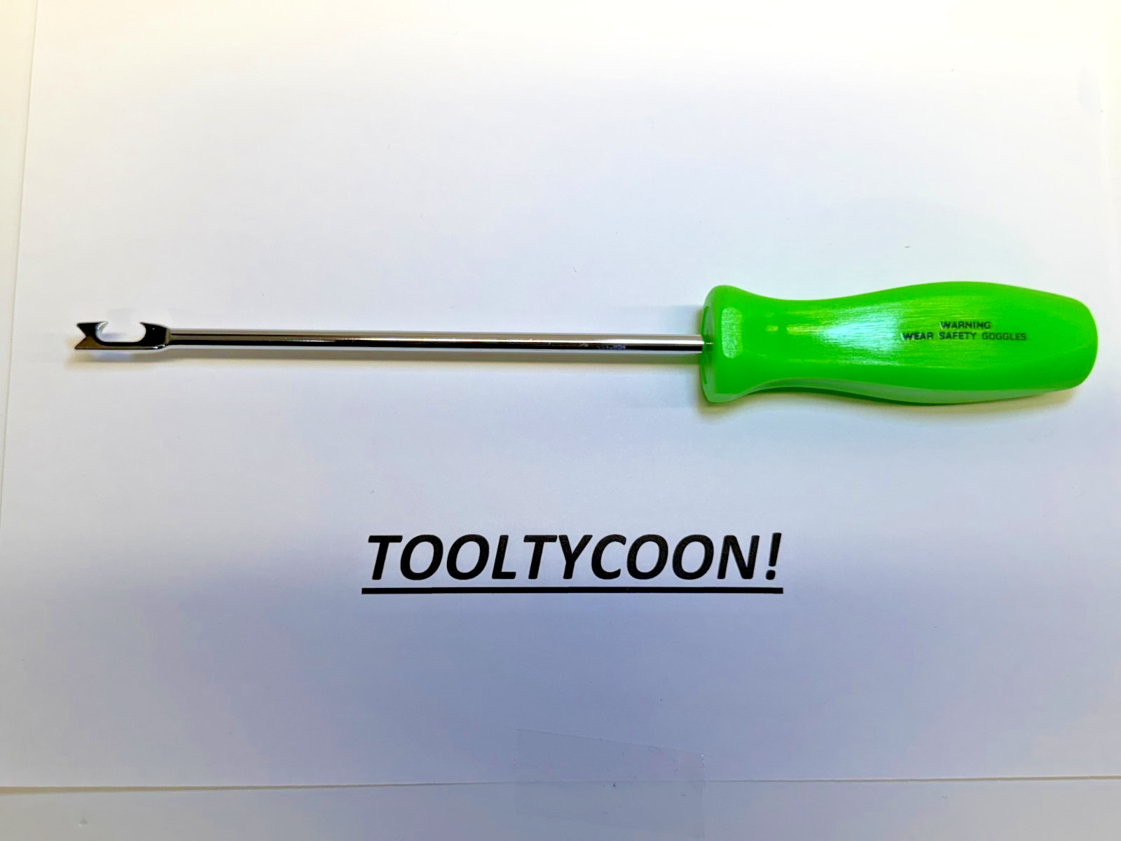 Snap-on Tools USA NEW GREEN 5/16″ Blade Width Push-Pull Spring Tool SPRG618G