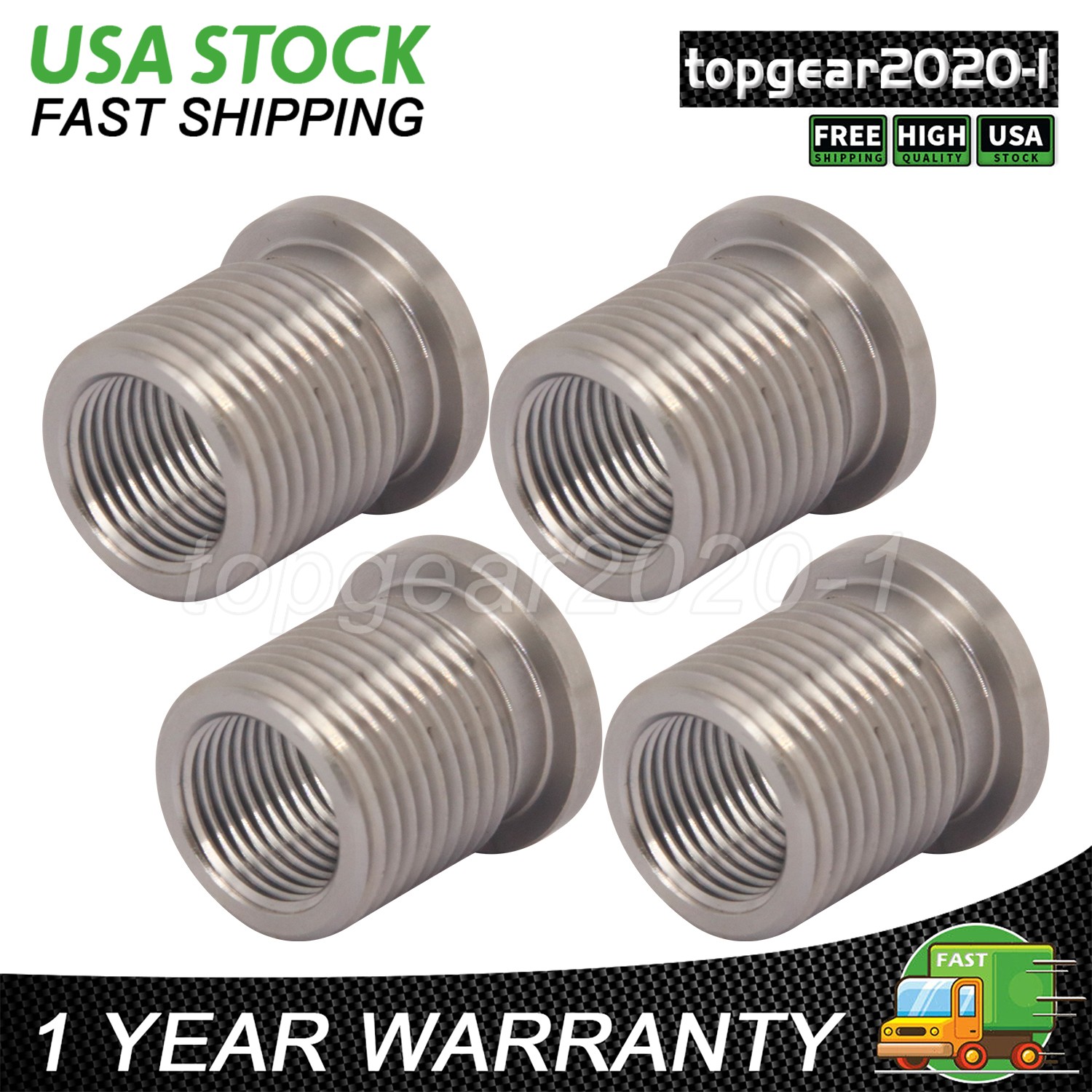 14mm Spark Plug Port Inserts CAL389-100 4. 6L 5. 4L 6. 8 V-10 For Ford Triton *4