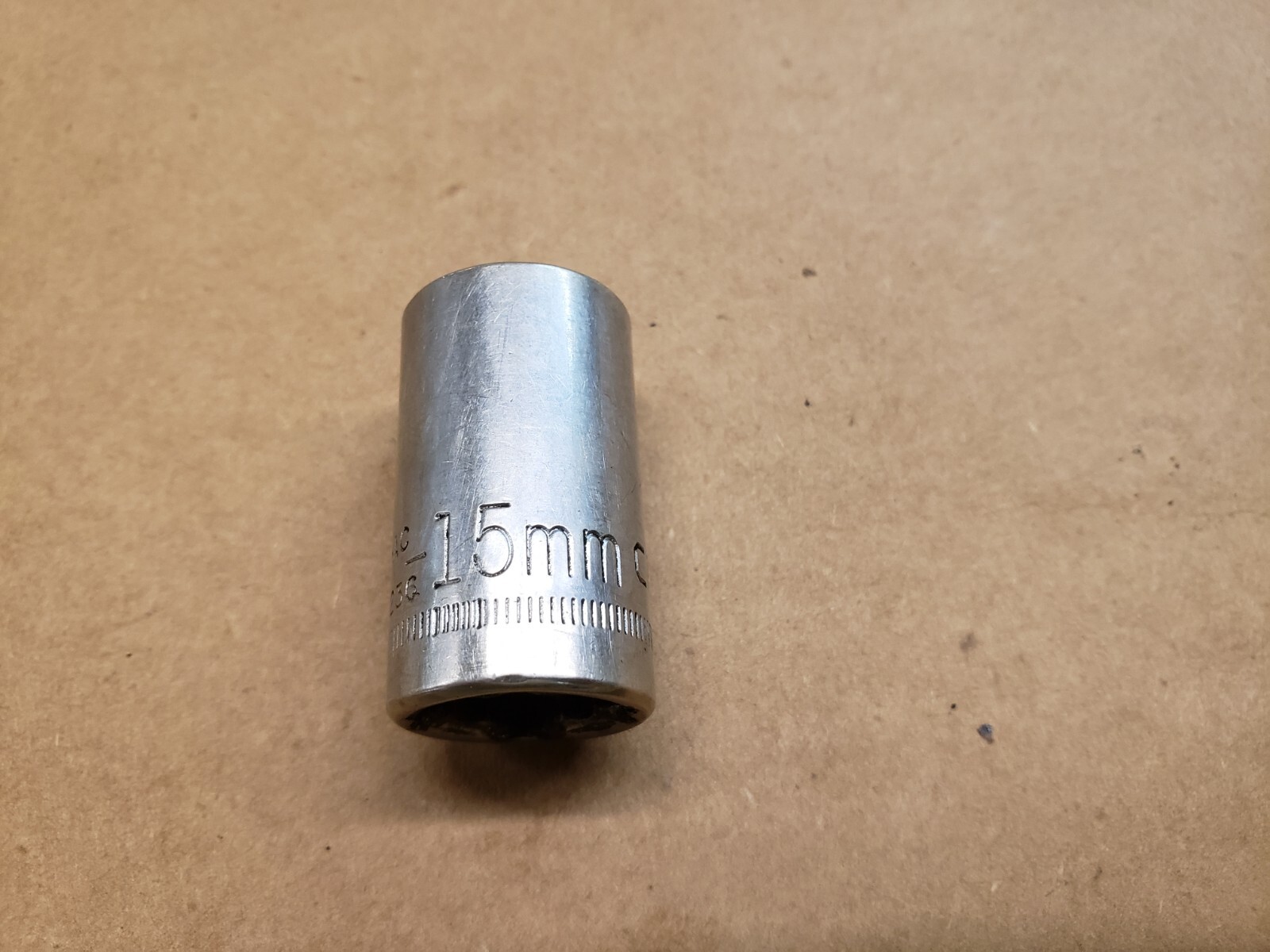 Vintage Craftsman Single Shallow Well Socket 15mm Mechanic Tools S-AC 44236 USA