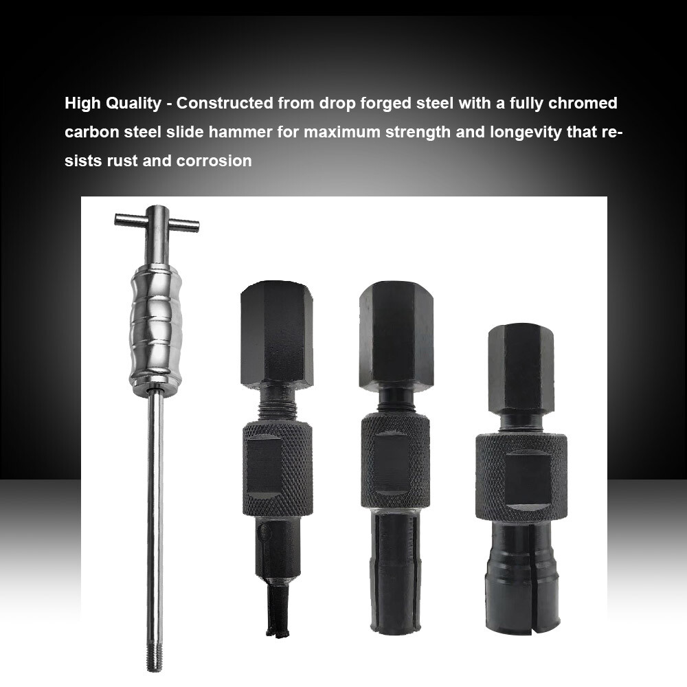 9x Blind Hole Inner Bearing Puller Slide Hammer Internal Kit 8-32mm Removal Tool