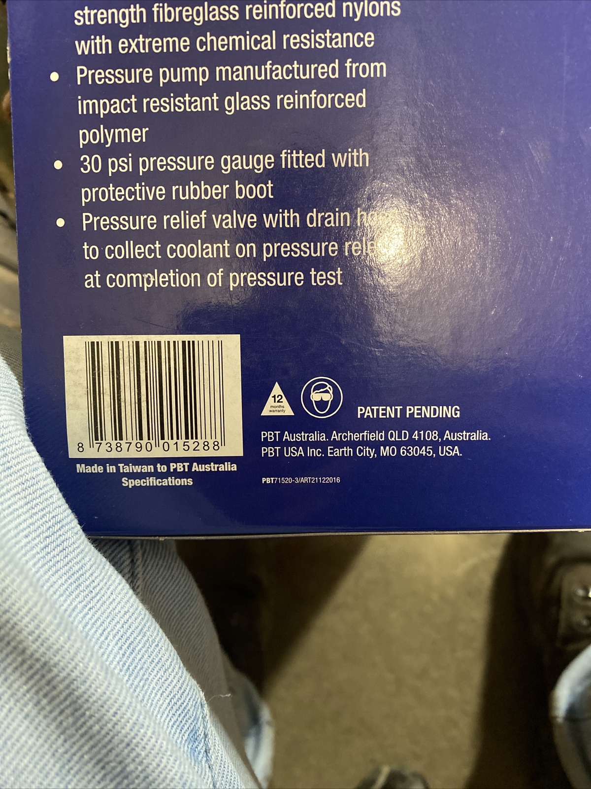 Private Brand, OE Ford Cooling System Pressure Test Kit, Part #PBT71520 – NEW