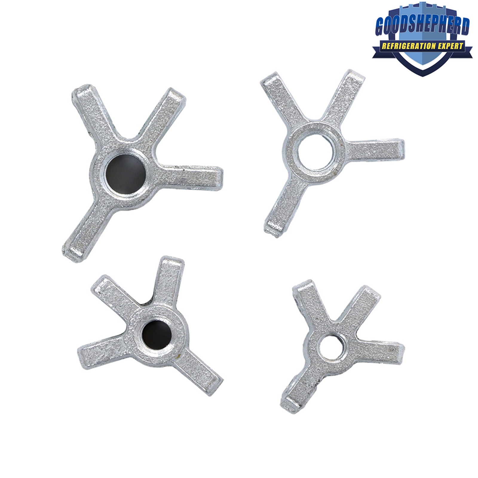 4 Pieces 3 Jaw Gear Puller Set Gear Bearing Race Pull Tool Kit 3″ 4″ 6″ 8″
