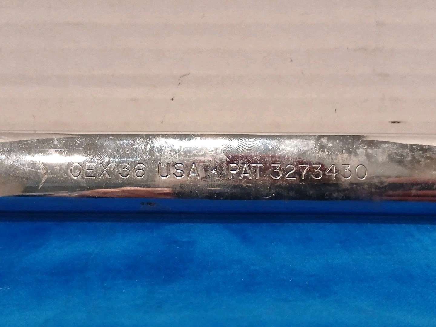 Snap On Tools 1-1/8″ Combo Wrench Flank Drive USA OEX36B 1 1/8 12 Point