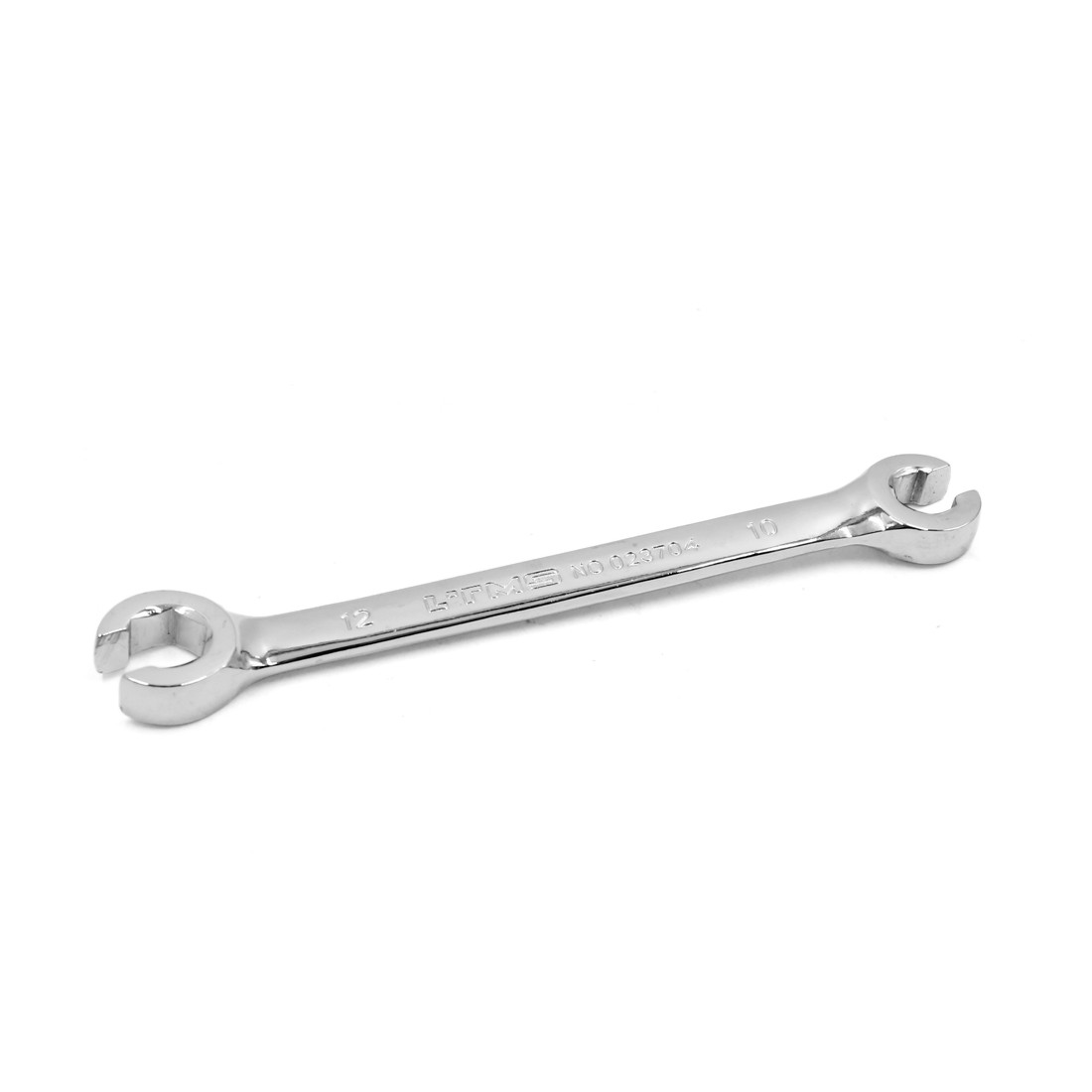 Silver Tone 10mm x 12mm Double Ended Flare Nut Wrench Repair Tool for Car