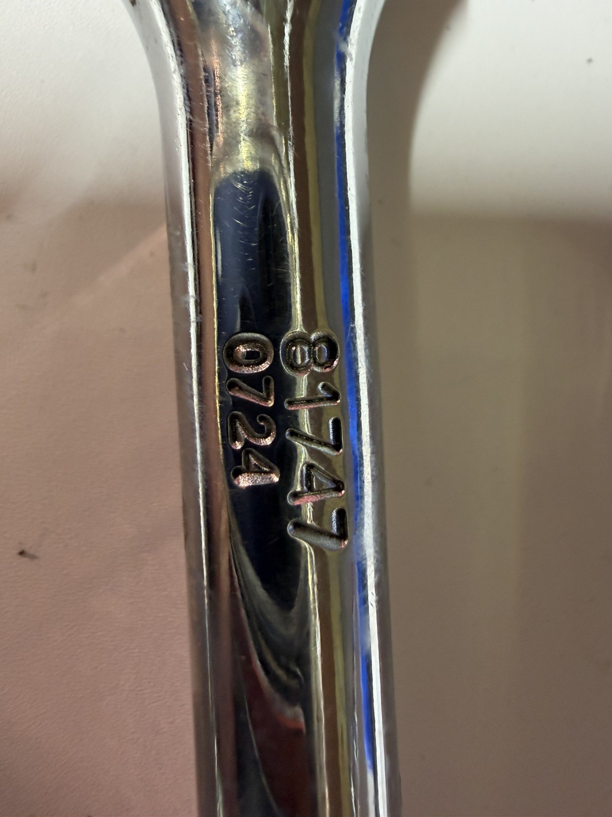 Kobalt 81747 3/8″ Drive Flex Head 90 Tooth 11″ Long Full Polish Ratchet used