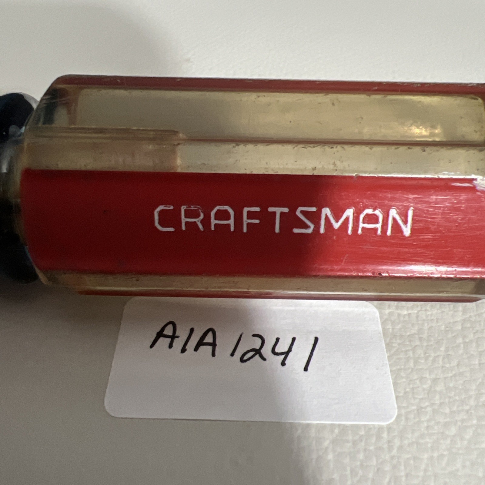 Vintage Craftsman USA Super Stubby Slotted Flat Screwdriver 41586 G WF 5/16”