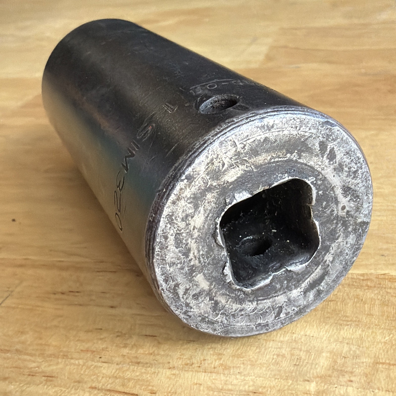 Snap On Tools 1″ Deep Impact Socket 1/2″ Drive 6 Point SIM320 Made in USA