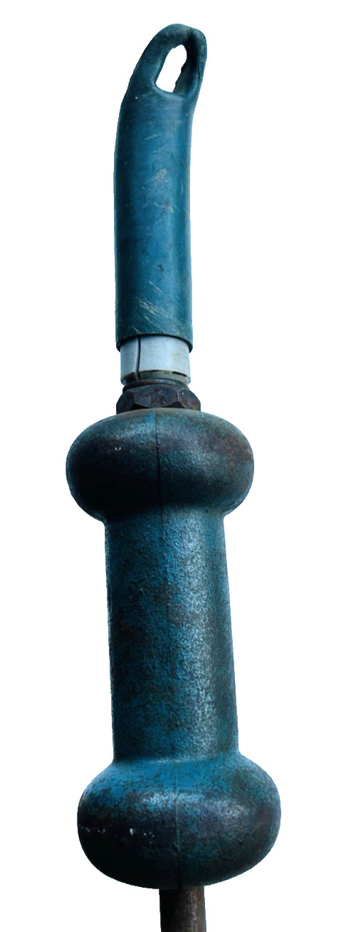 Vintage Heavy Duty Industrial Slide Hammer Approx. 27″ Long / 7.75 Lbs
