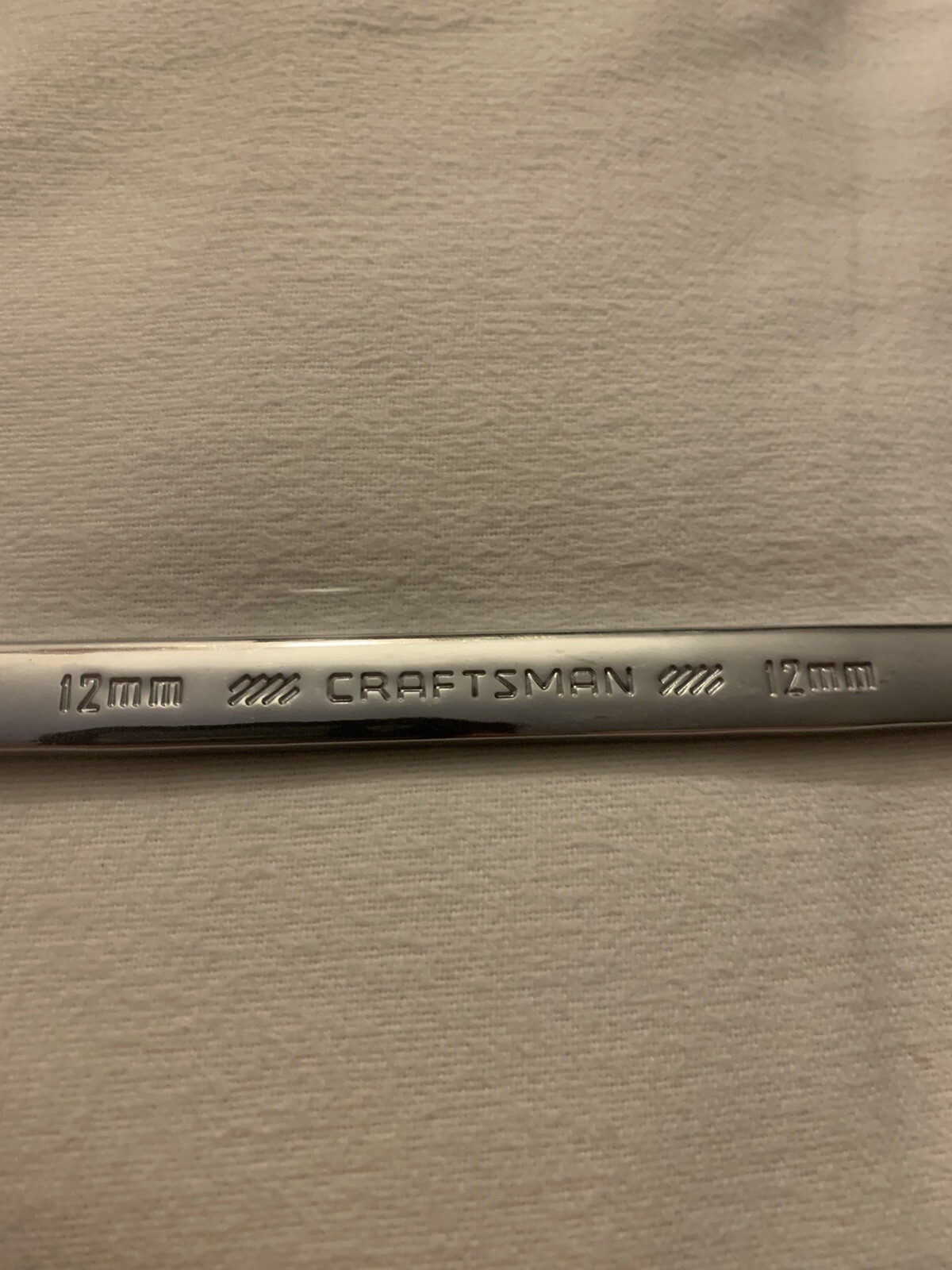 Craftsman CMMT42916 Combination Wrench 12 mm Point Metric MM Polished Chrome New