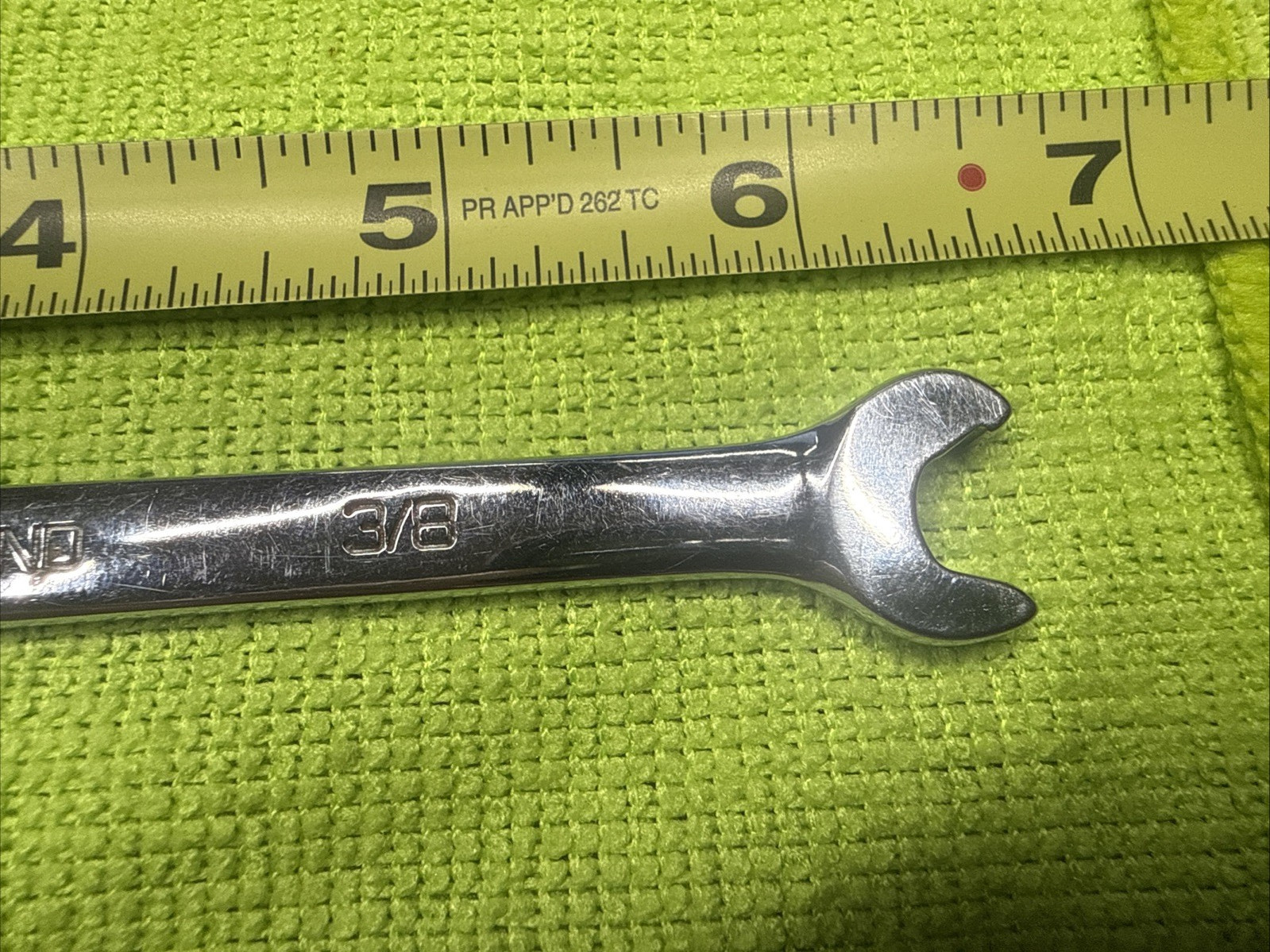 Snap on Tools Flank Drive Open End Speed Wrench 3/8 USA made