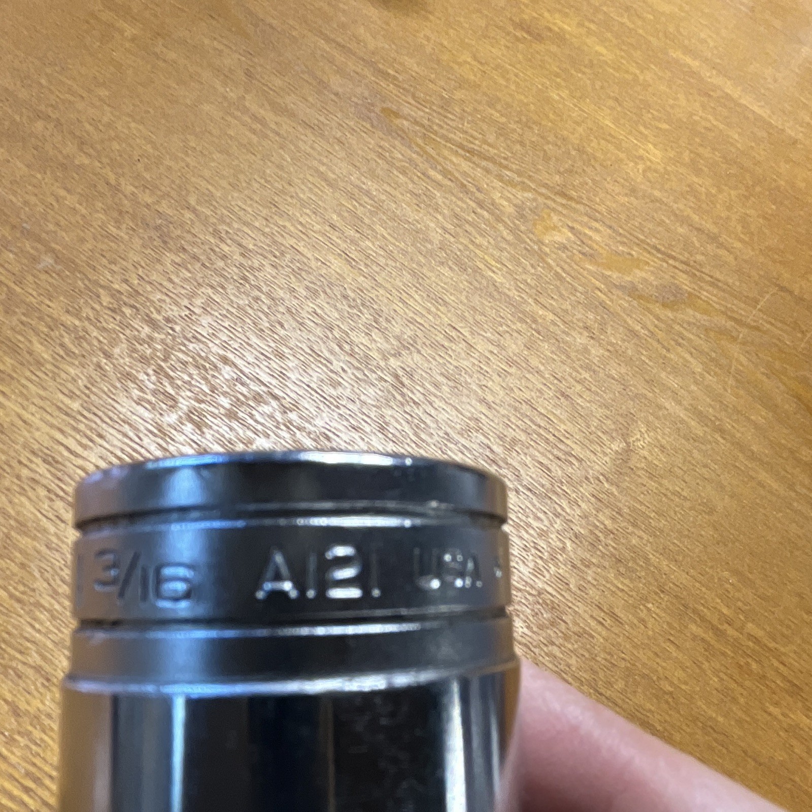 Snap-On 1 3/16” 12 Point Deep Socket 3/8 Drive Product Number A121
