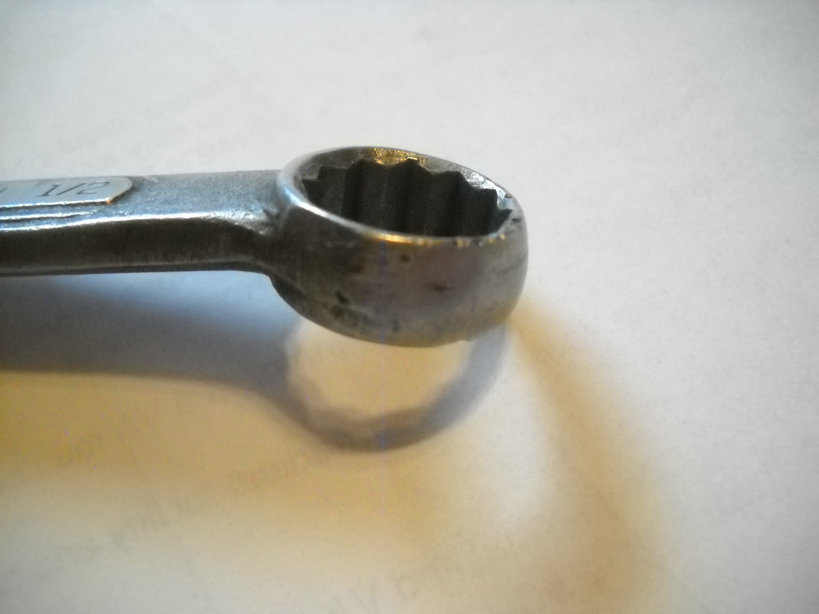 Vintage Craftsman Stubby Double Box End Wrench 9/16″ x 1/2″ 5″ Long Underline
