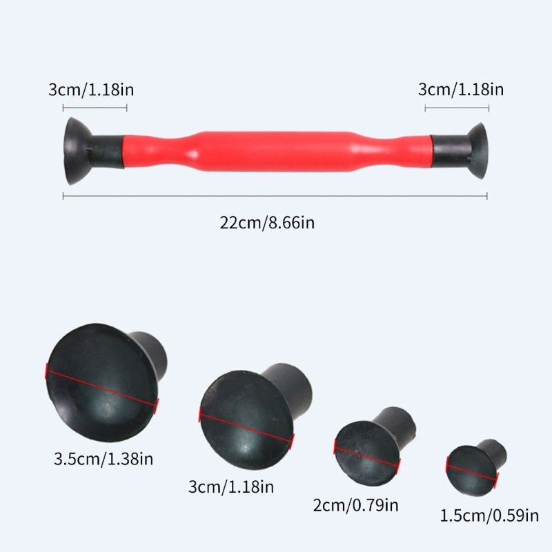 Double Ended Valves Lapper Kit Valves Lapping Sticks Lapping Grinding Tool