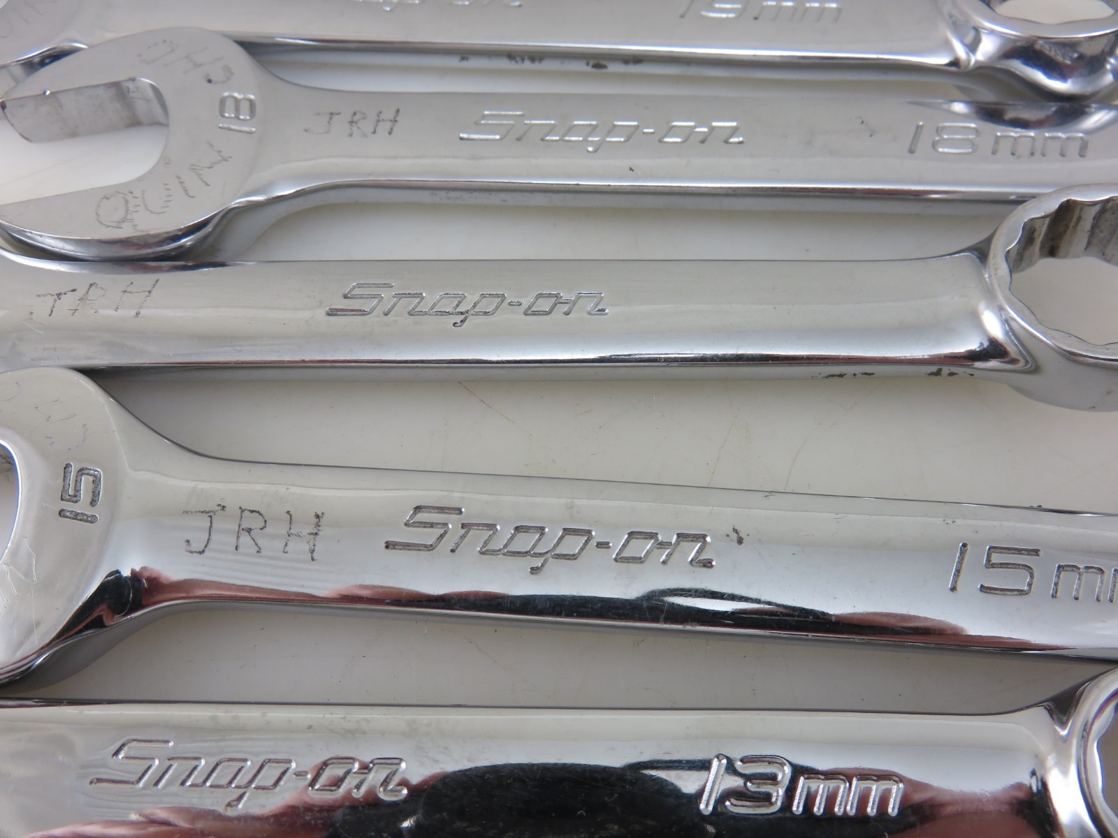 Snap-On OEXM SHORT Metric Combination Wrench 6mm-19mm 12pc Set Made In USA