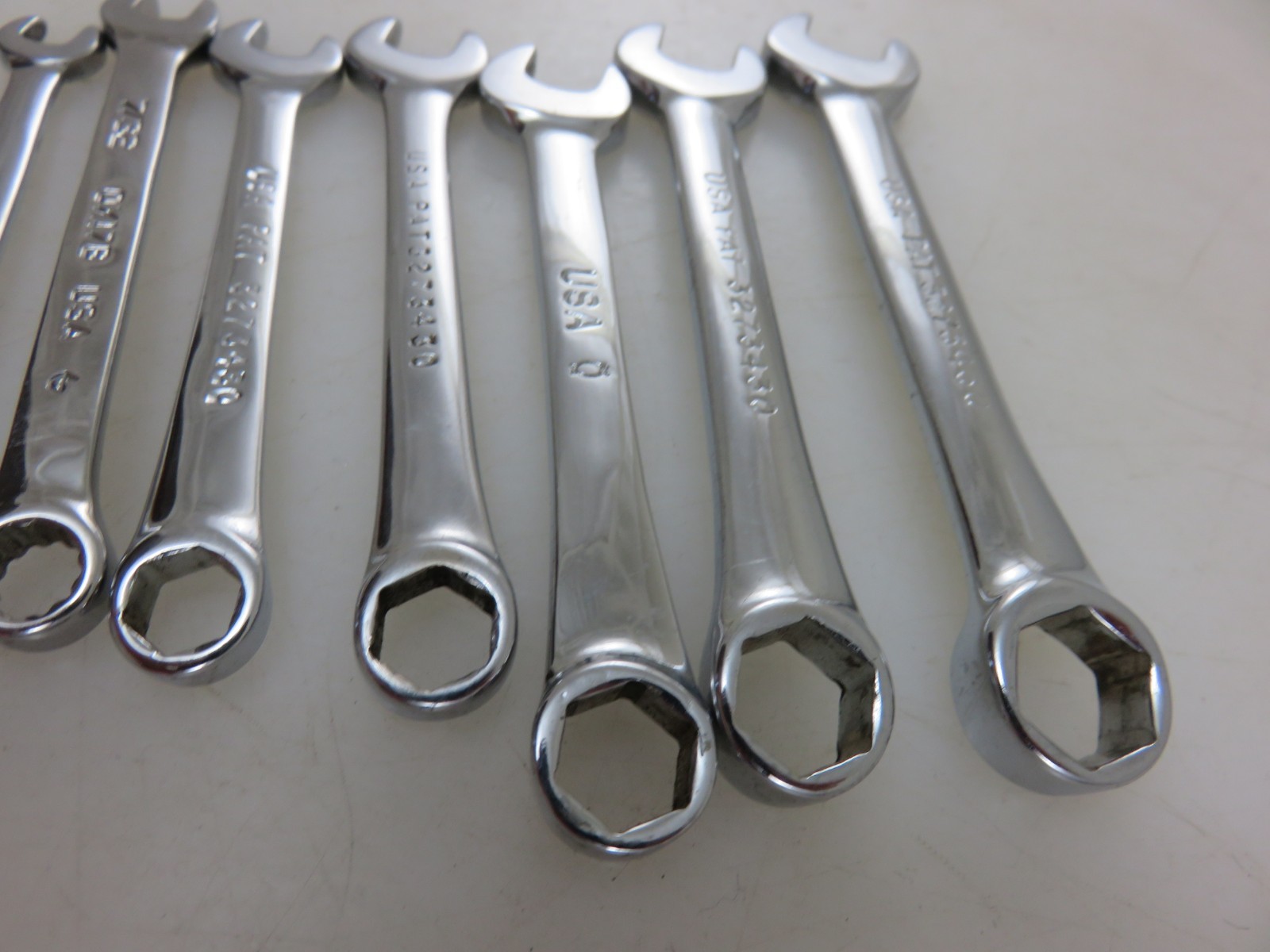 Snap-On OXI709SBK Ignition Combination Wrench 8pc Set + Pouch 5/32″-3/8″ NO 1/8″