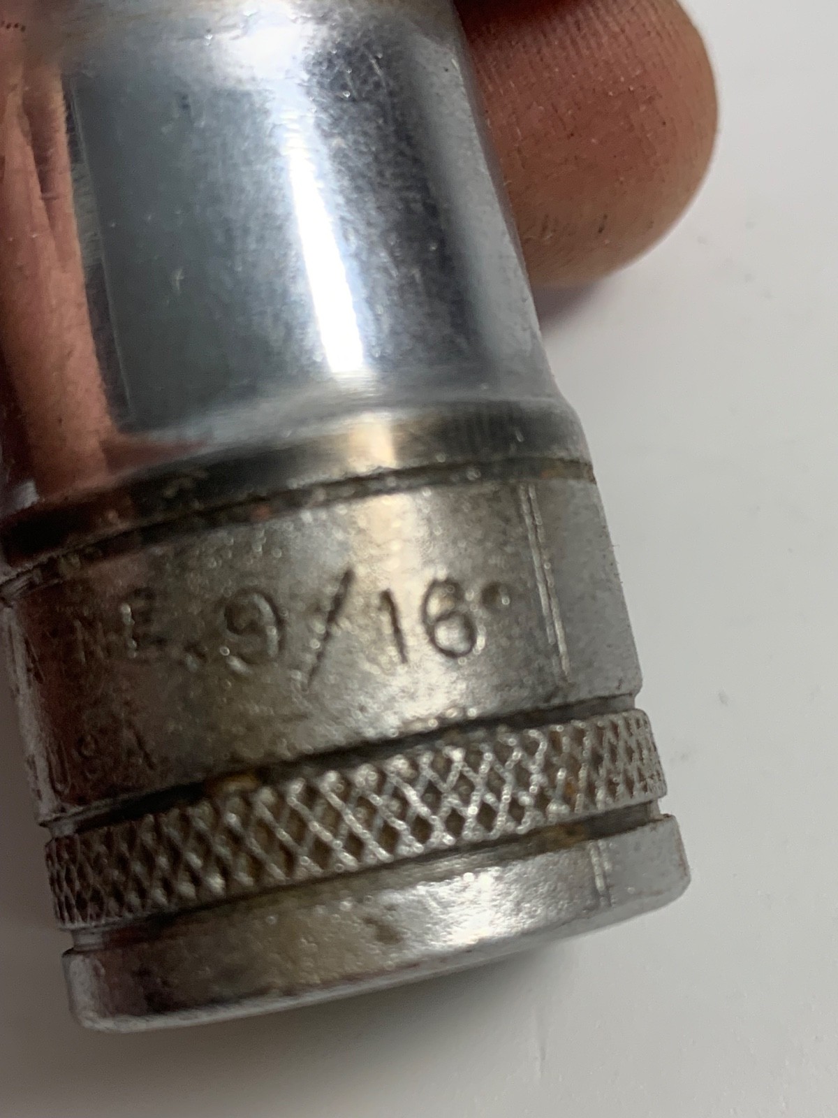 S-K 40118 9/16 6pt Socket 1/2″ Drive Made in USA